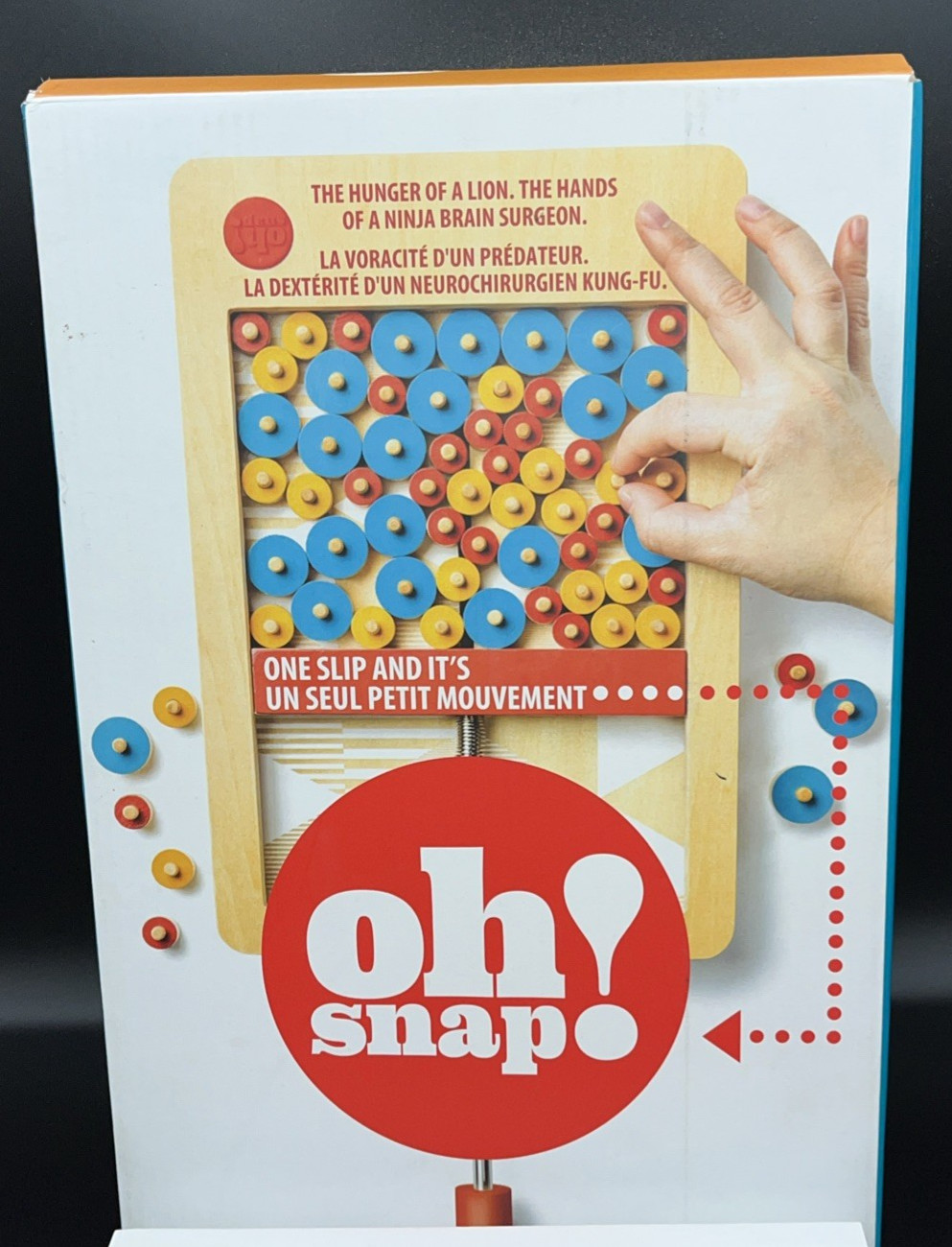 Oh Snap! Marbles Brain Workshop Wooden Game 2015 Complete Booby Trap Classic