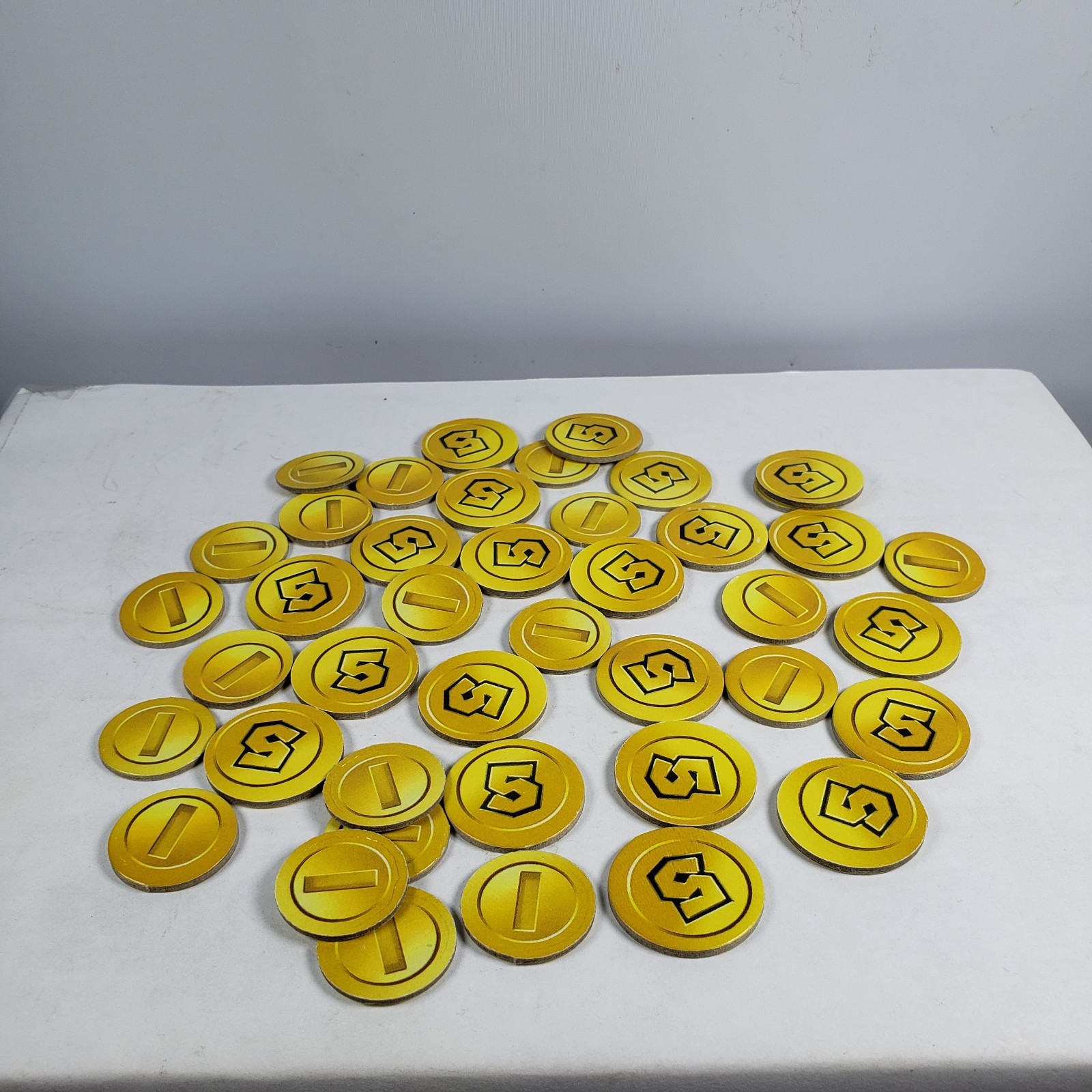 40 Monopoly Gamer Mario Kart & Mario Movie Replacement Game Pieces 20-$1 20-$5