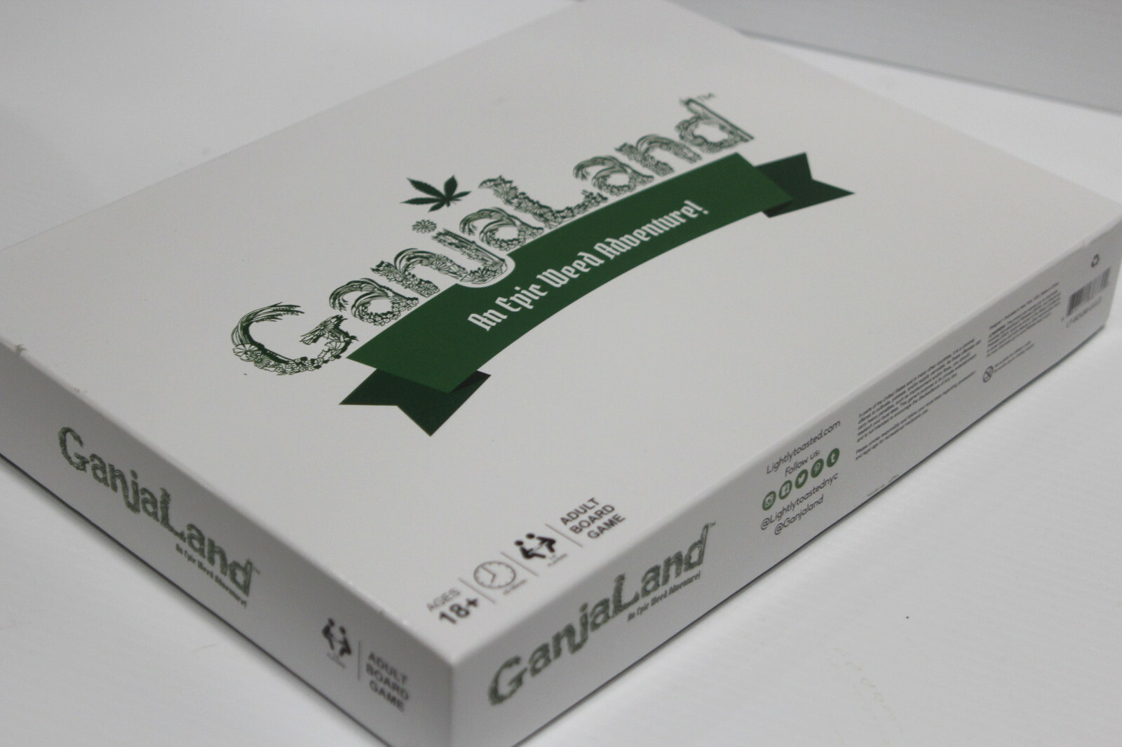 Ganjaland Board Game: An Epic Weed Adventure for Adults Ganja Marijuana MIB NIB