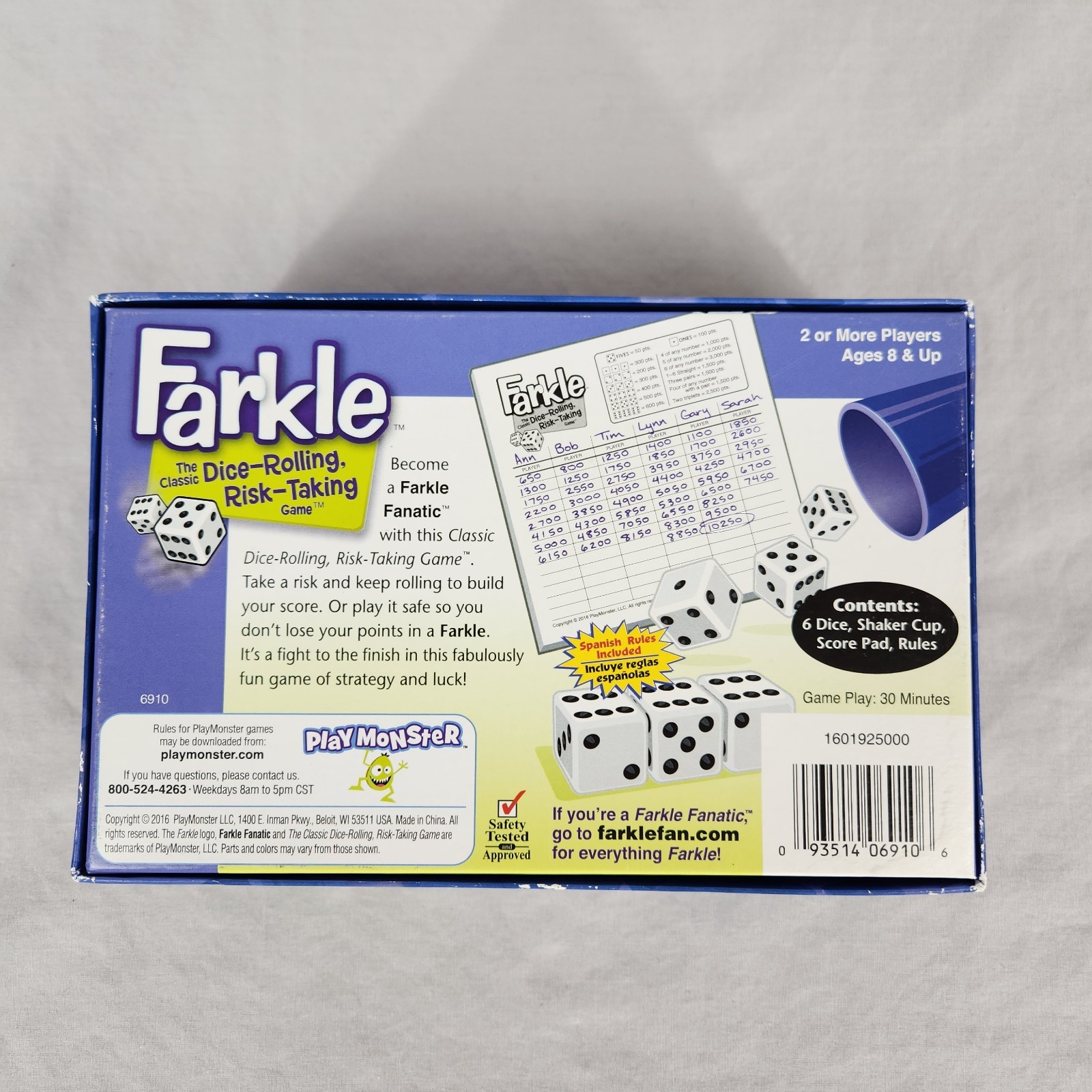 Farkle Classic Dice Game Brand New Open Box