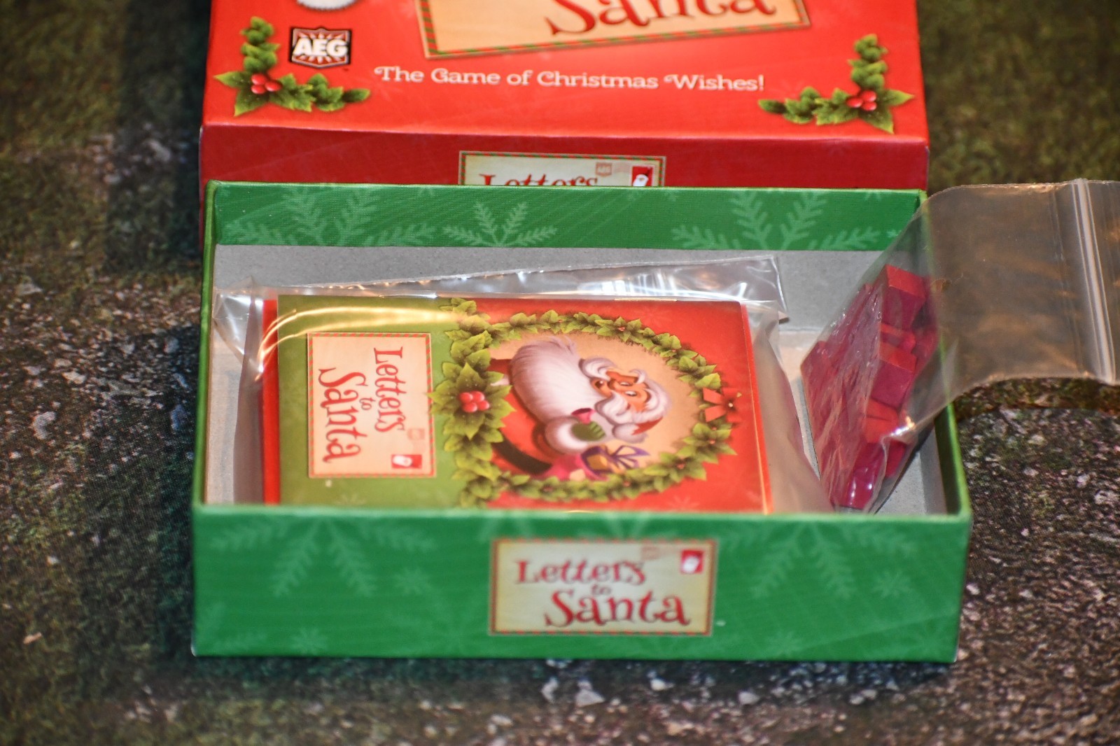 Letters to Santa : An AEG Love Letter Game Dragon Sleeved VG+