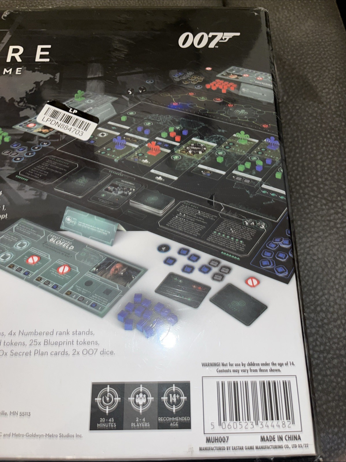 Asmodee SPECTRE The 007 Board Game Strategy 2-4 Players James Bond SPECTRE