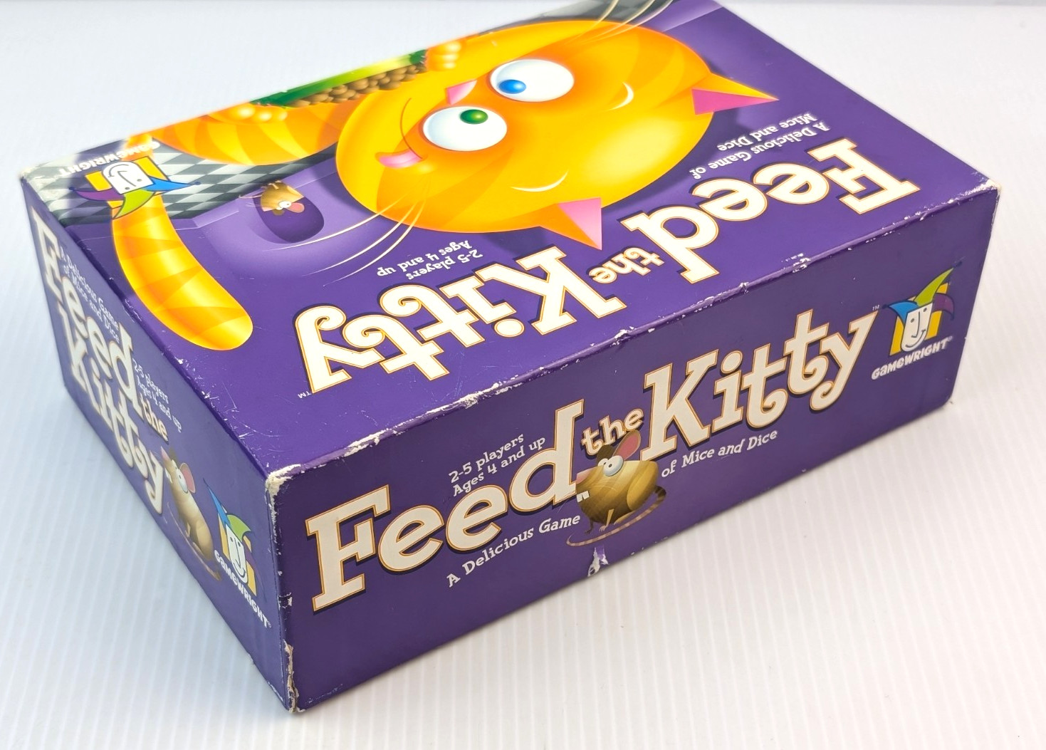 Feed the Kitty Game 100% COMPLETE Gamewright 2017 Children’s Kids Wooden