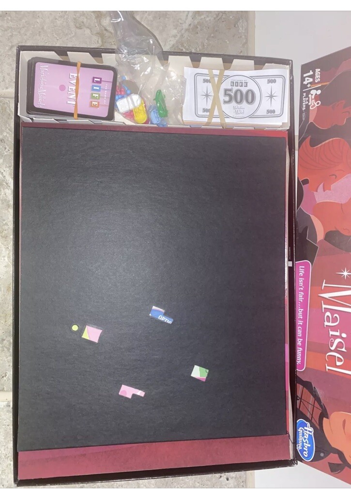 The Game of Life: The Marvelous Mrs. Maisel Edition Board Game; Ages 14 and Up