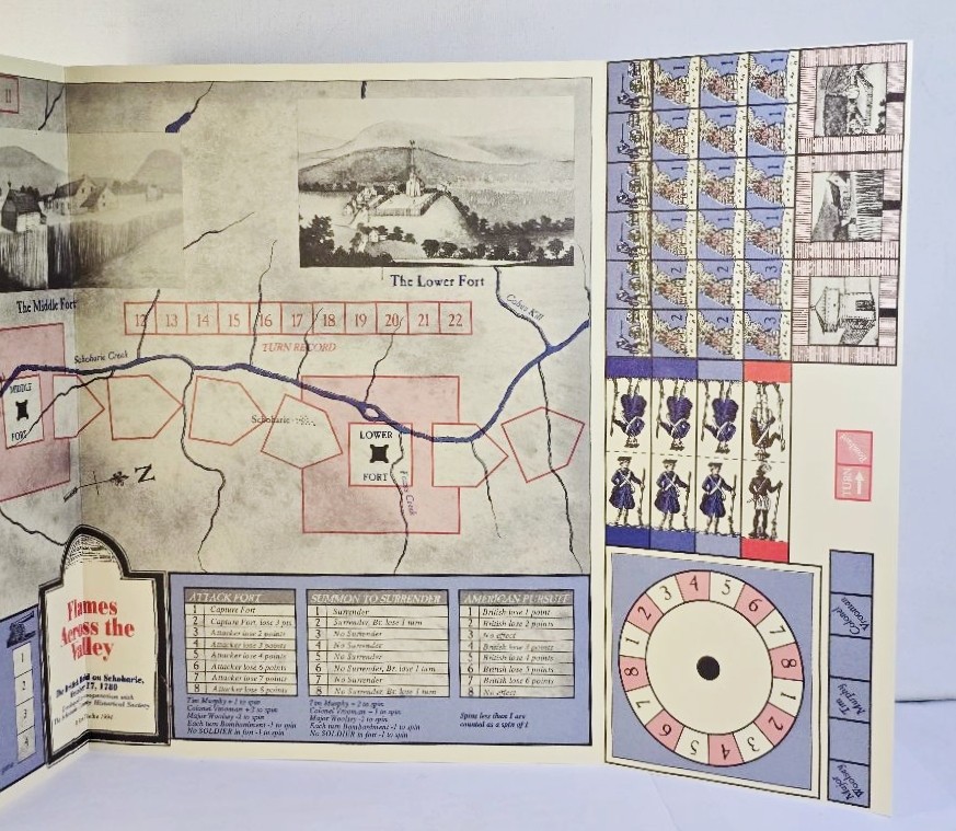 Chatham Hill Games American Revolution Wargame Schoharie NY British Raid UNCUT