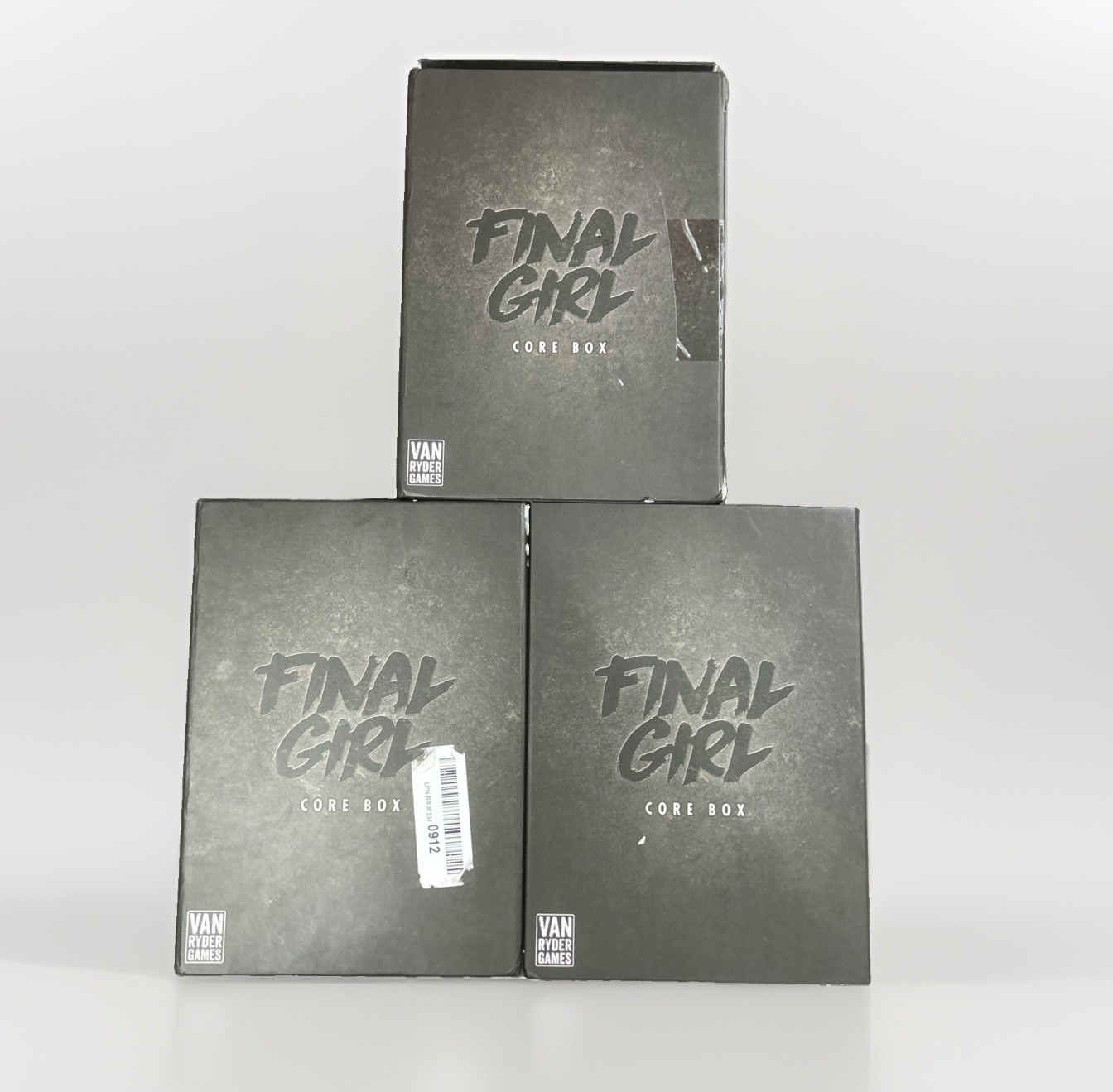 Final Girl Core Box NEW Solo Horror Board Game Core Set Lot Of 3