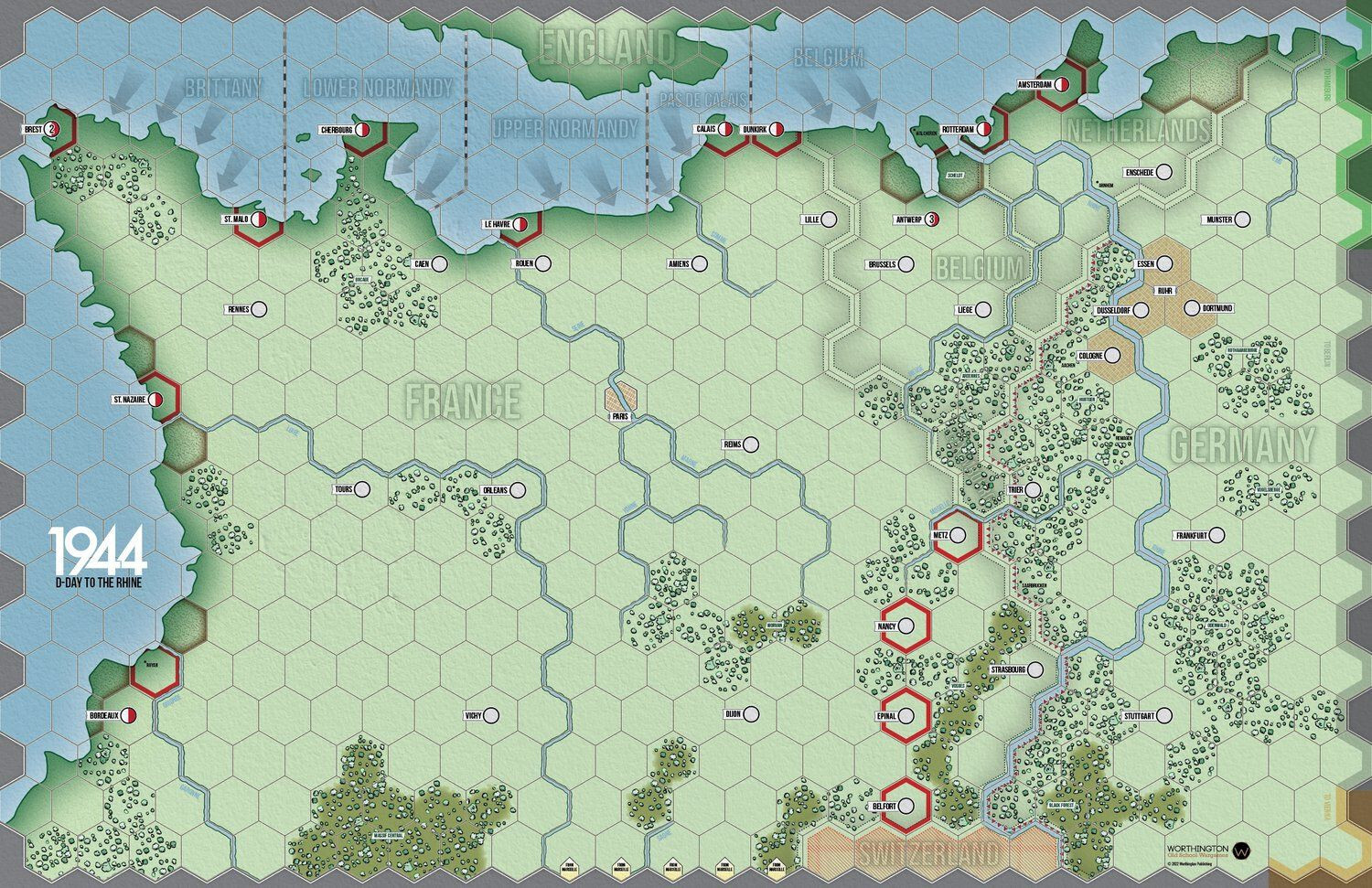 Worthington Games D-Day to the Rhine 1944 NISW