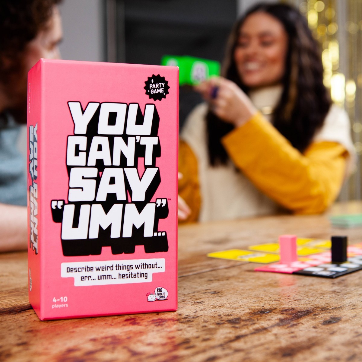 Big Potato You Can’t Say Ummm Board Game: Educational Party Game for 4+ Players
