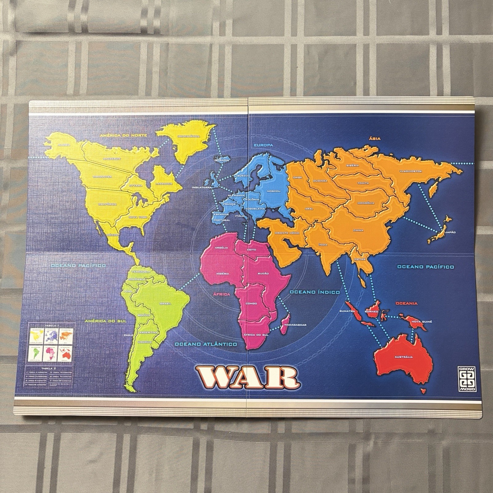 War Jogo Da Estrategia Board Game Brazil Portuguese Strategy Grow Complete