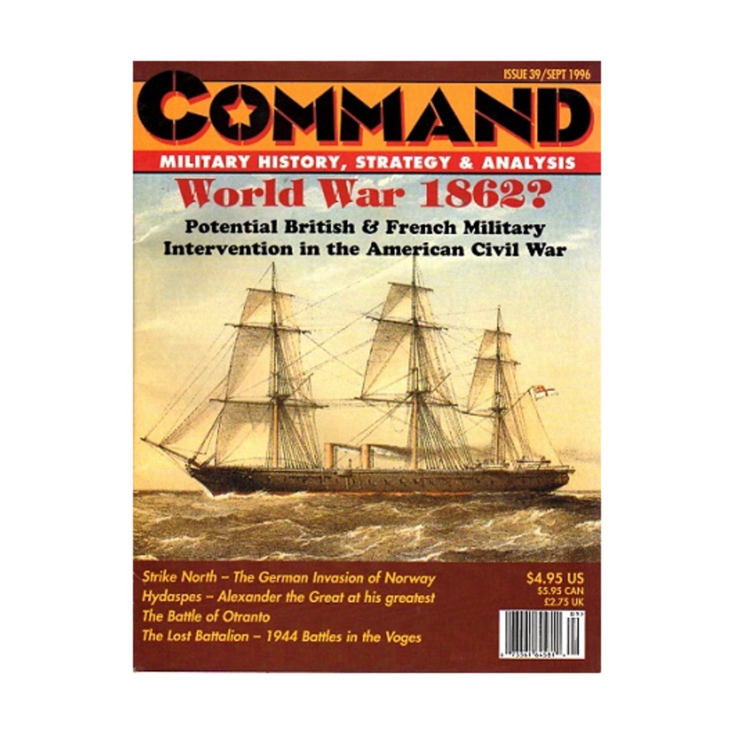 XTR Command Mag #39 w/Strike North & Hoorah! Mag VG+