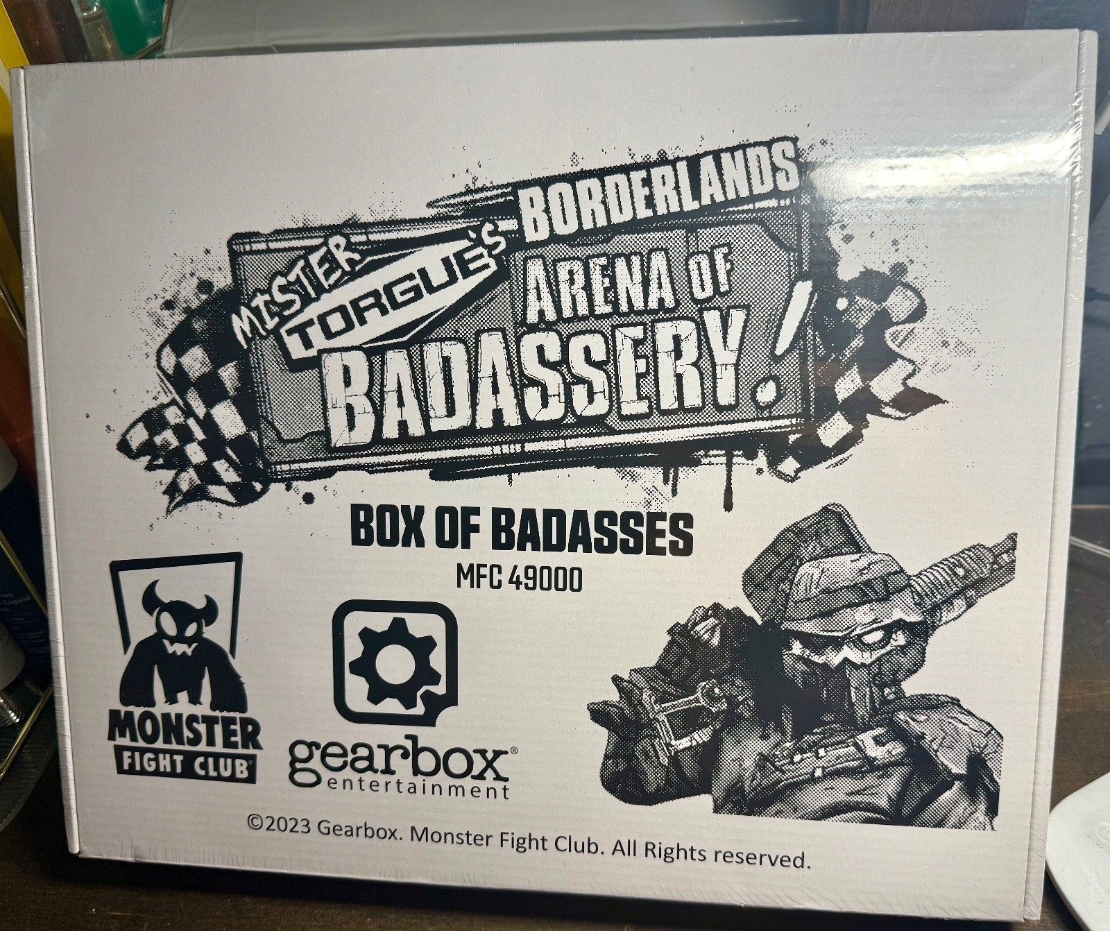 Borderlands Mister Torque’s Arena of Badassery True Badass Kickstarter (Sealed)