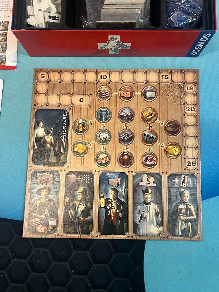 Helvetia Board Game German Edition w/ English Printed Rules – Kosmos