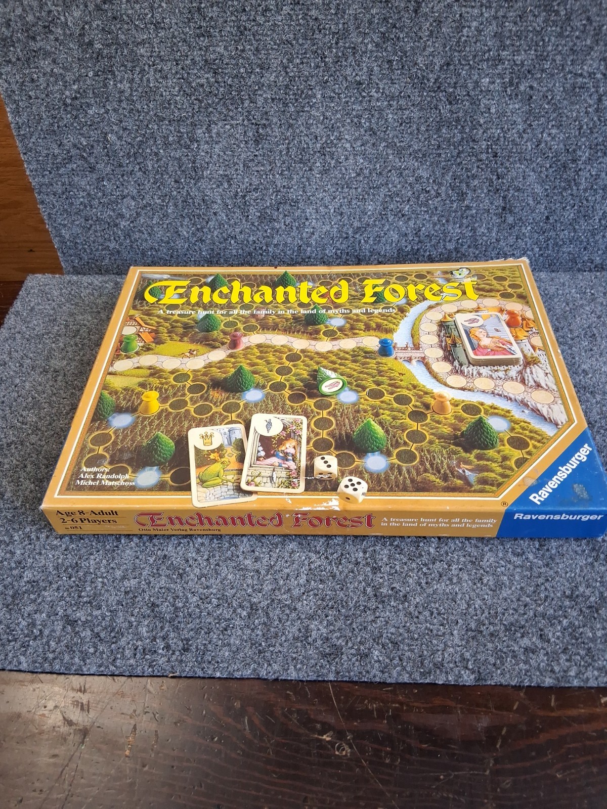 Enchanted Forest Ravensburger Vintage 1982 Board Game NO RULE BOOK