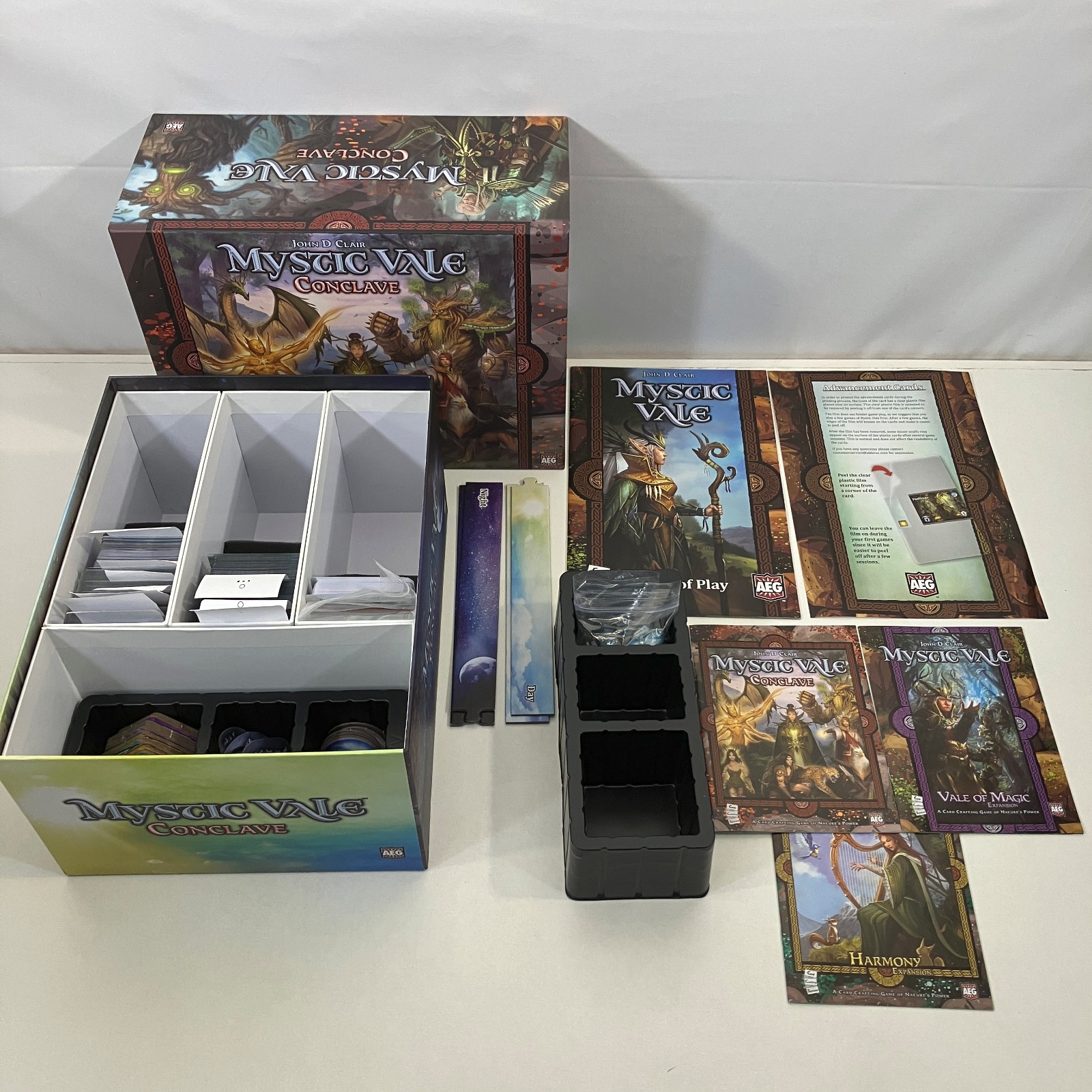 Mystic Vale Conclave Alderac Entertainment AEG 2018 Card Crafting Game Storage