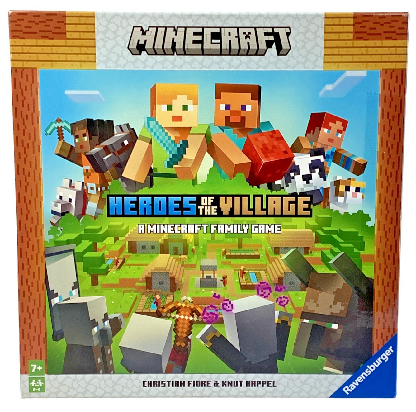 Minecraft: Heroes of the Village, 2 to 4 players aged 7 & up