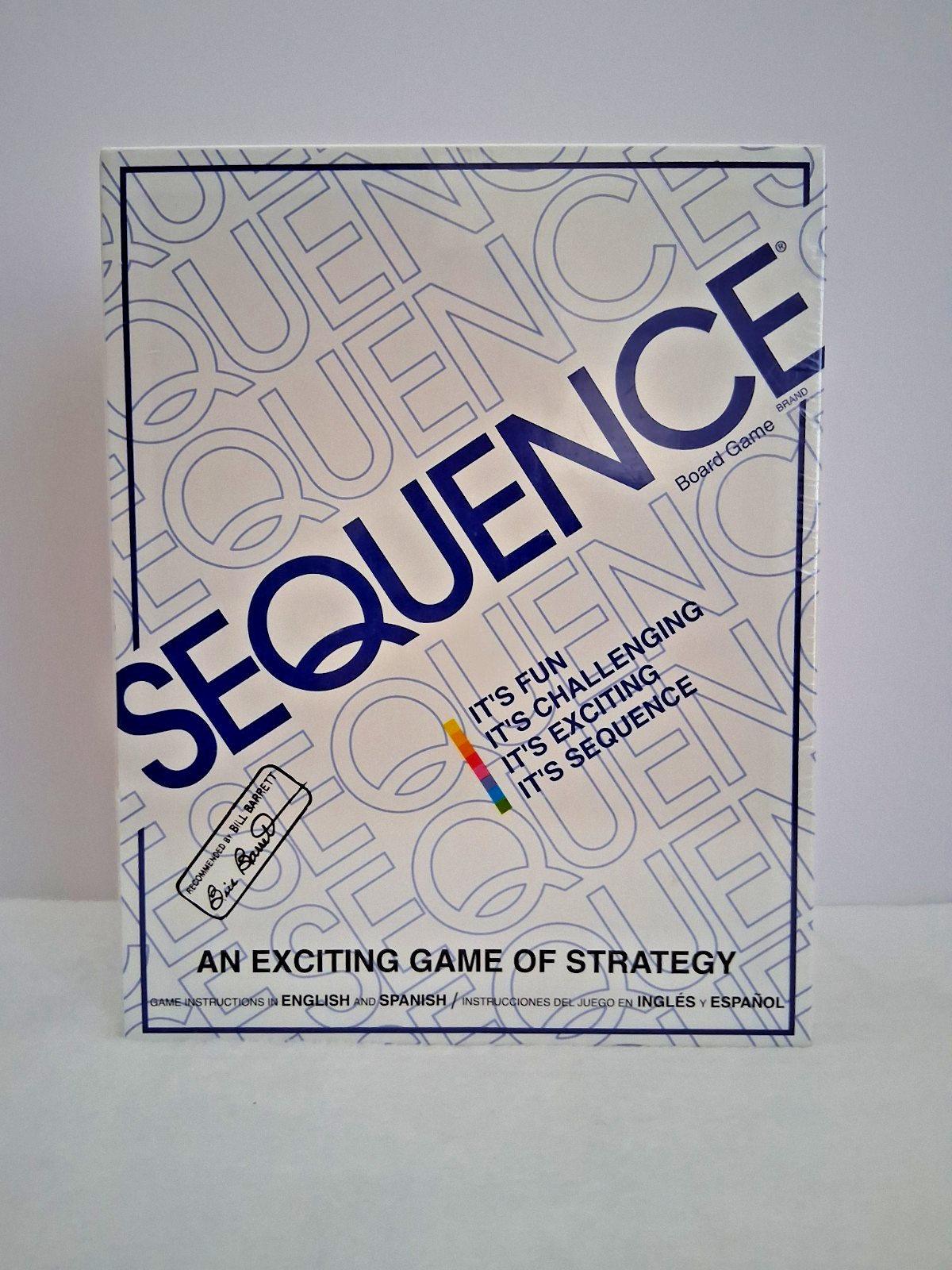 Sequence Board Game Classic Family Strategy Game Night Fun for All Ages Set