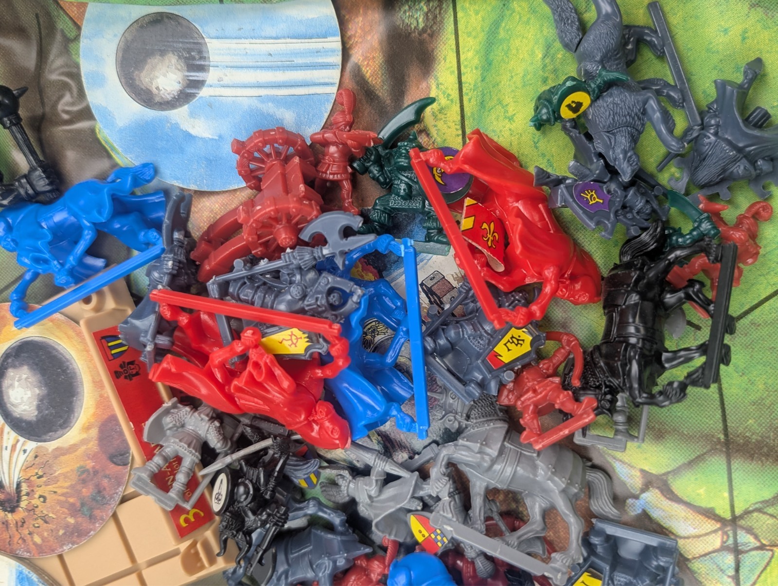 Vintage 1992 MB Fantasy Board Game Battle Masters Box