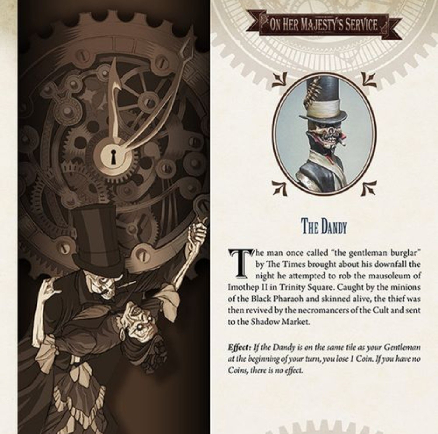 World of Smog On Her Majesty’s Service Steampunk Victorian Board Game NEW