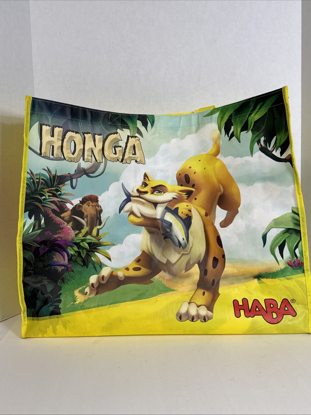 Limited Edition Haba My Very First Game Orchard Honga LARGE Tote Bag USA Rare