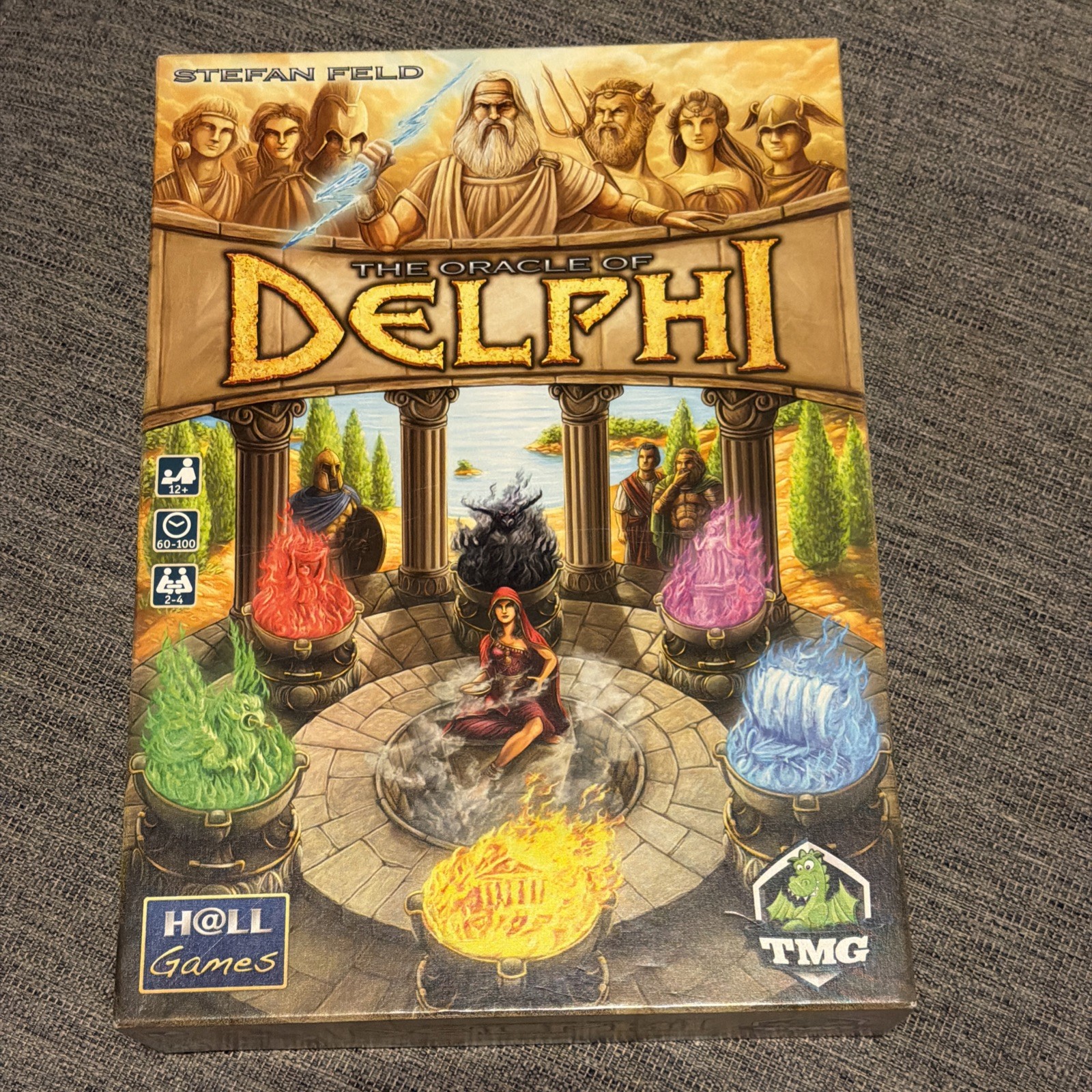 The Oracle of Delphi Board Game Stefan Feld; TMG Games