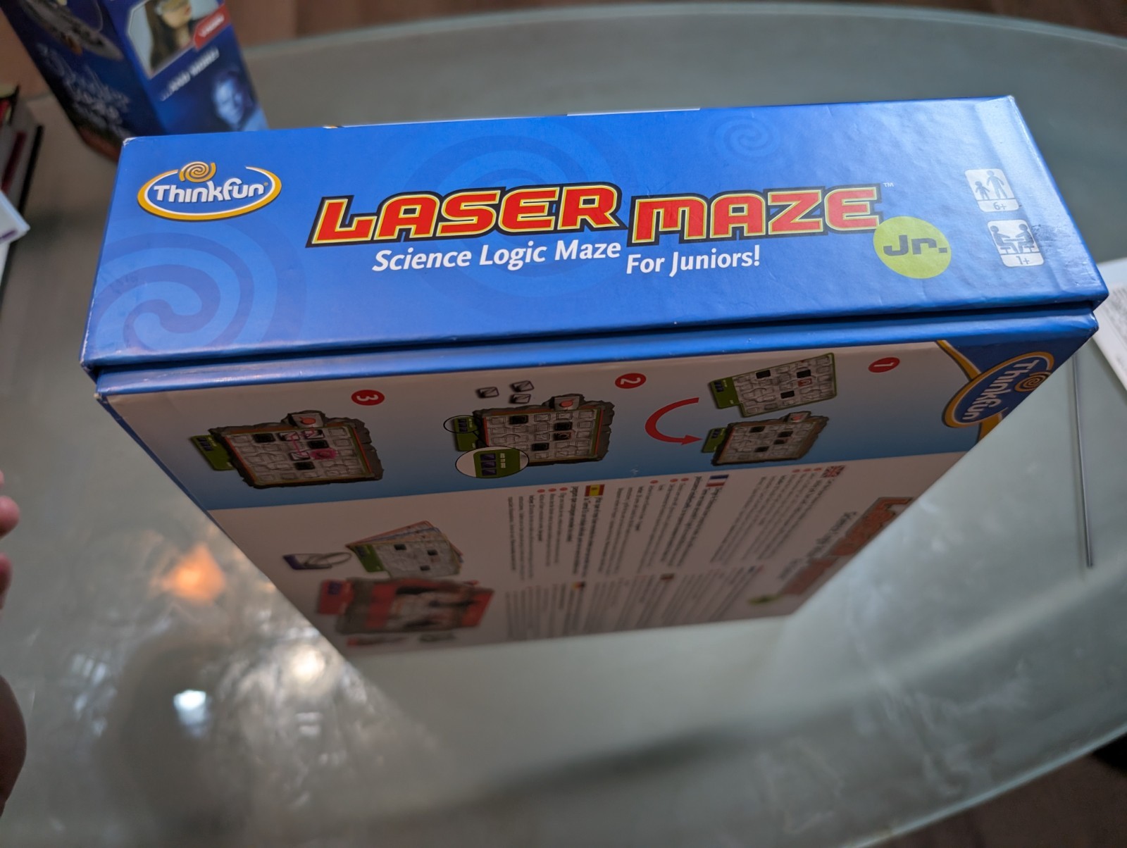 USED Laser Maze Jr. ThinkFun Science Logic Maze For Juniors! Complete 2014