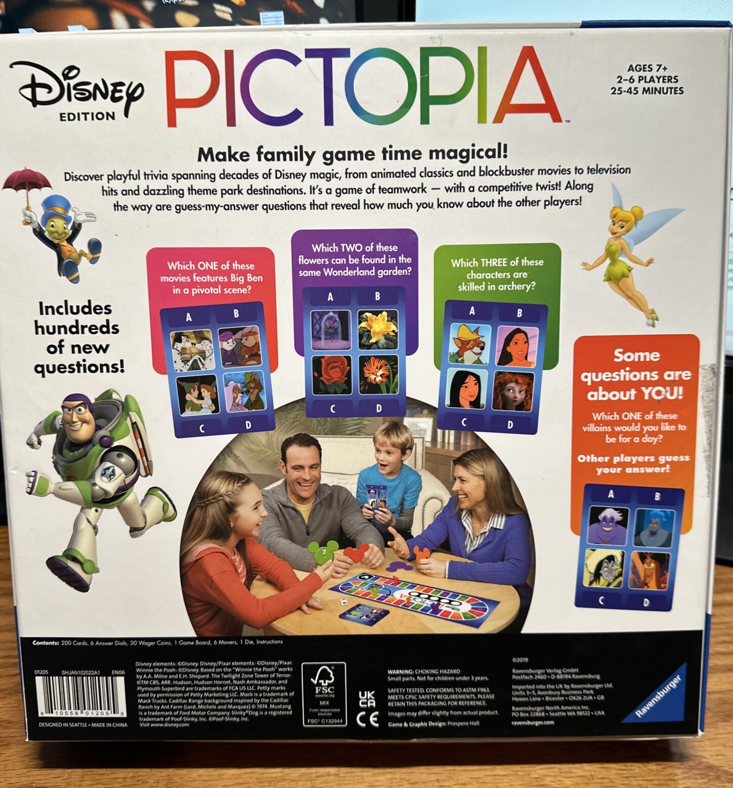 Pictopia The Ultimate Picture-Trivia Family Game Disney Edition – 100% Complete