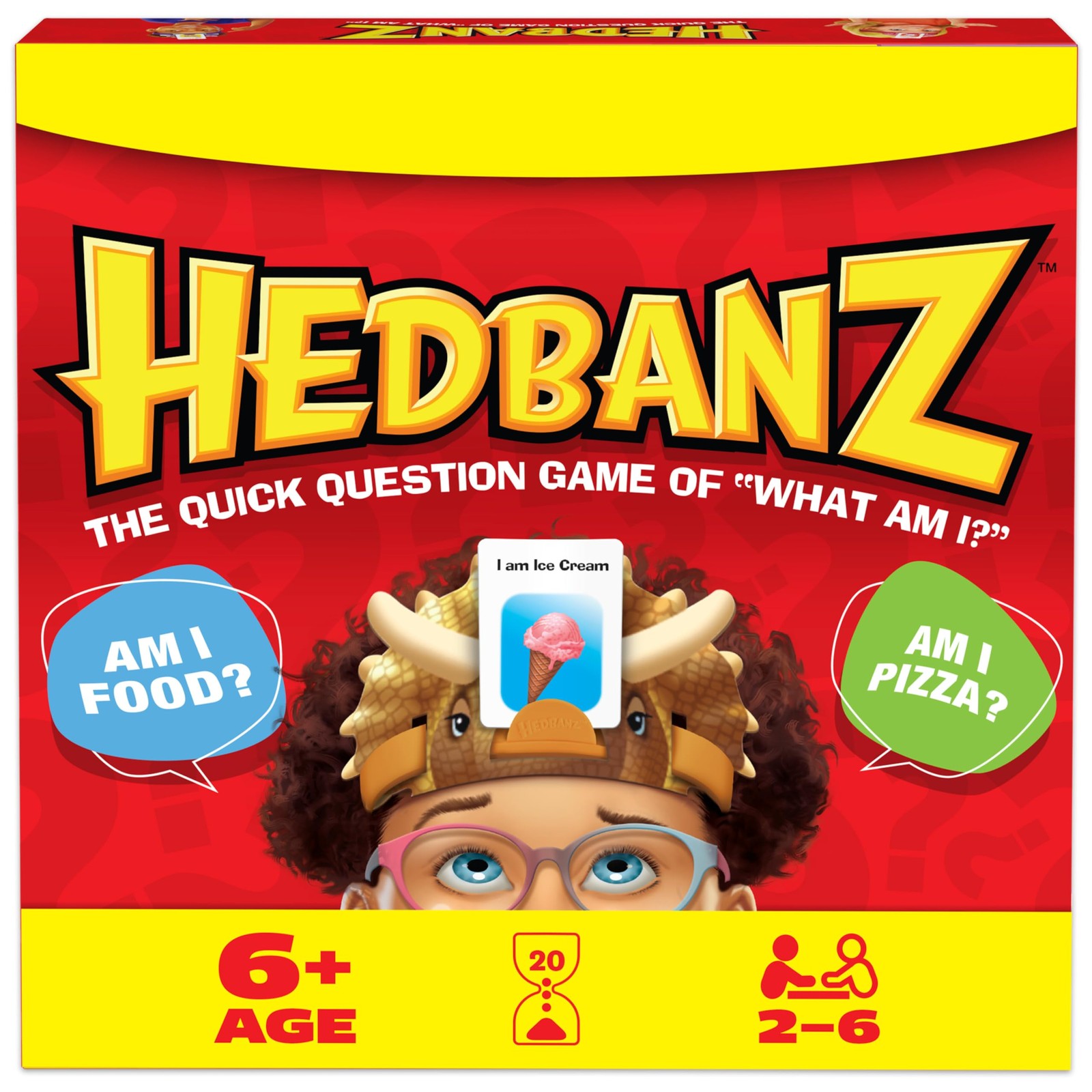 , Hedbanz 2023 Edition with New Cards, Picture Guessing Board Game, for Famil…