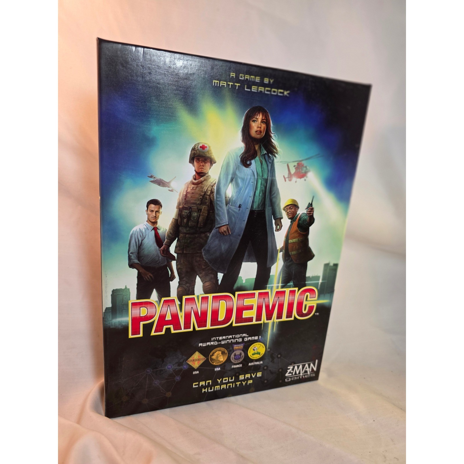 Pandemic Board Game Z-Man Games Cooperative Strategy Game Matt Leacock ZMG71100