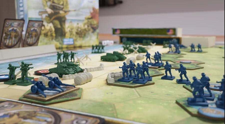 Board Game Memoir 44 WWII Historical Strategy Tabletop 2-8 Players 30-60 Epic