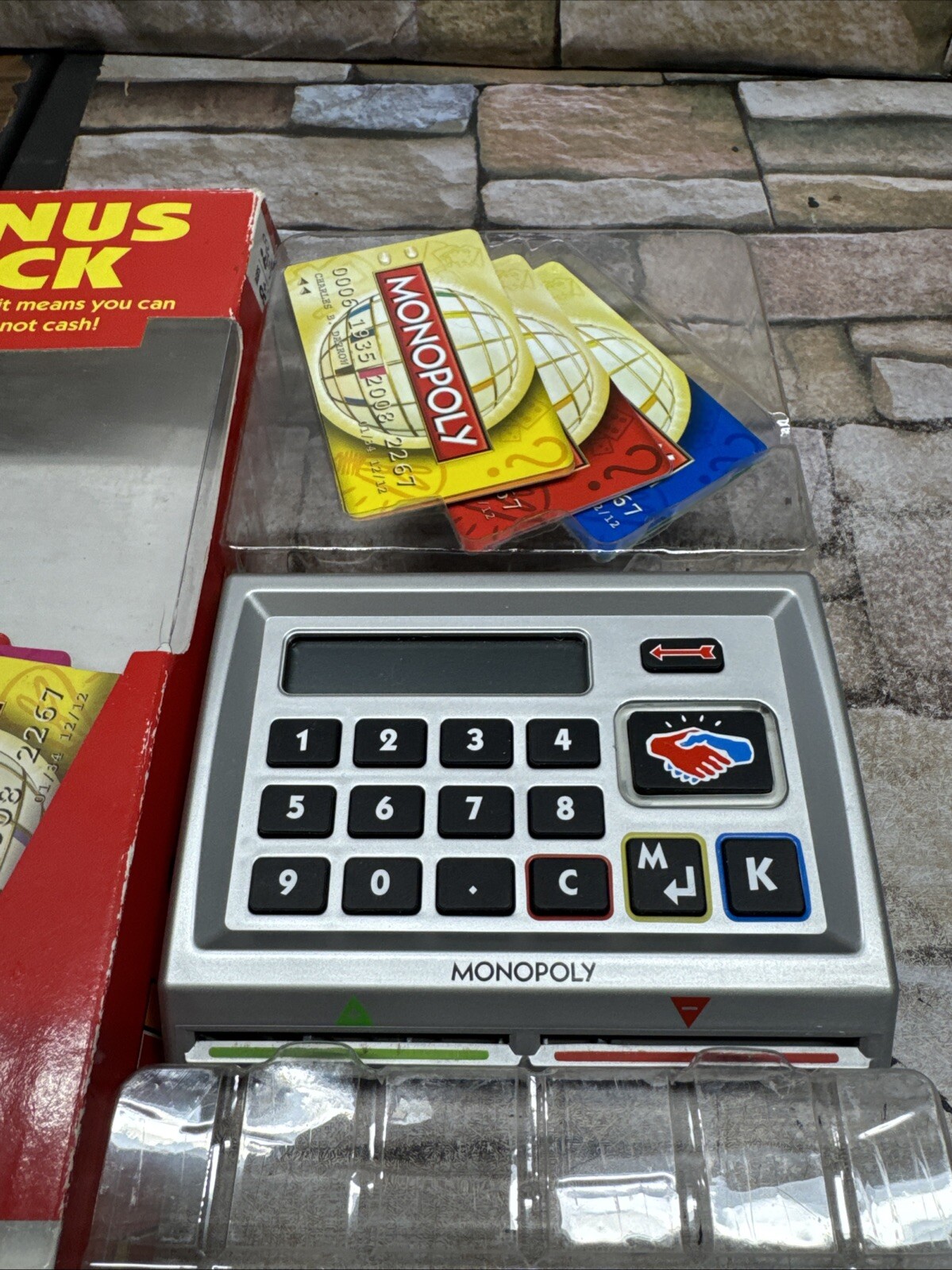 Monopoly Electronic Banking Unit Bonus Pack Used In Box Works