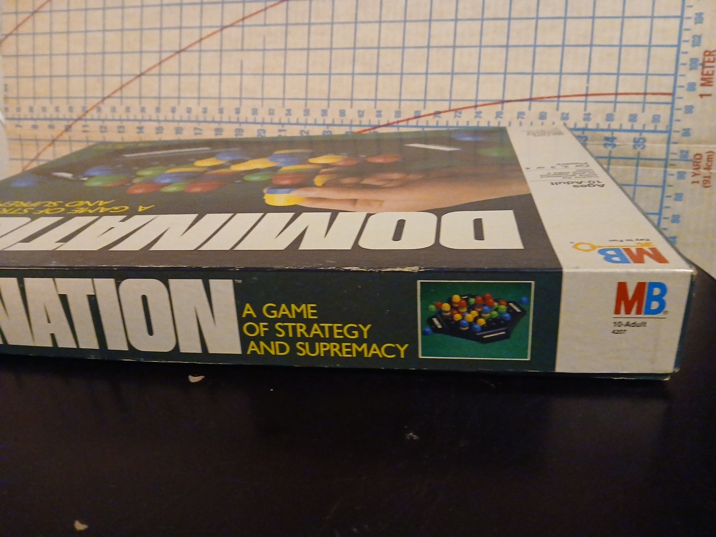 Domination Board Game by Milton Bradley 1982