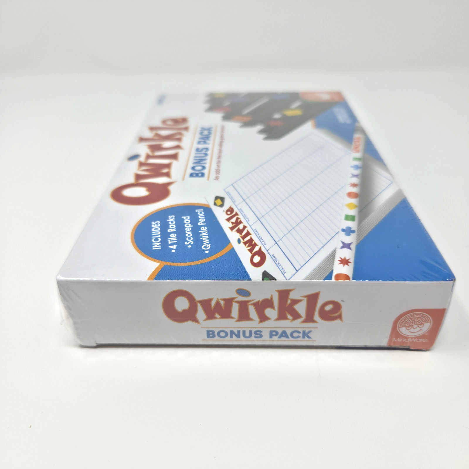 QWIRKLE Bonus Pack – Tile Racks, Scorepad, Pencil – New & Sealed