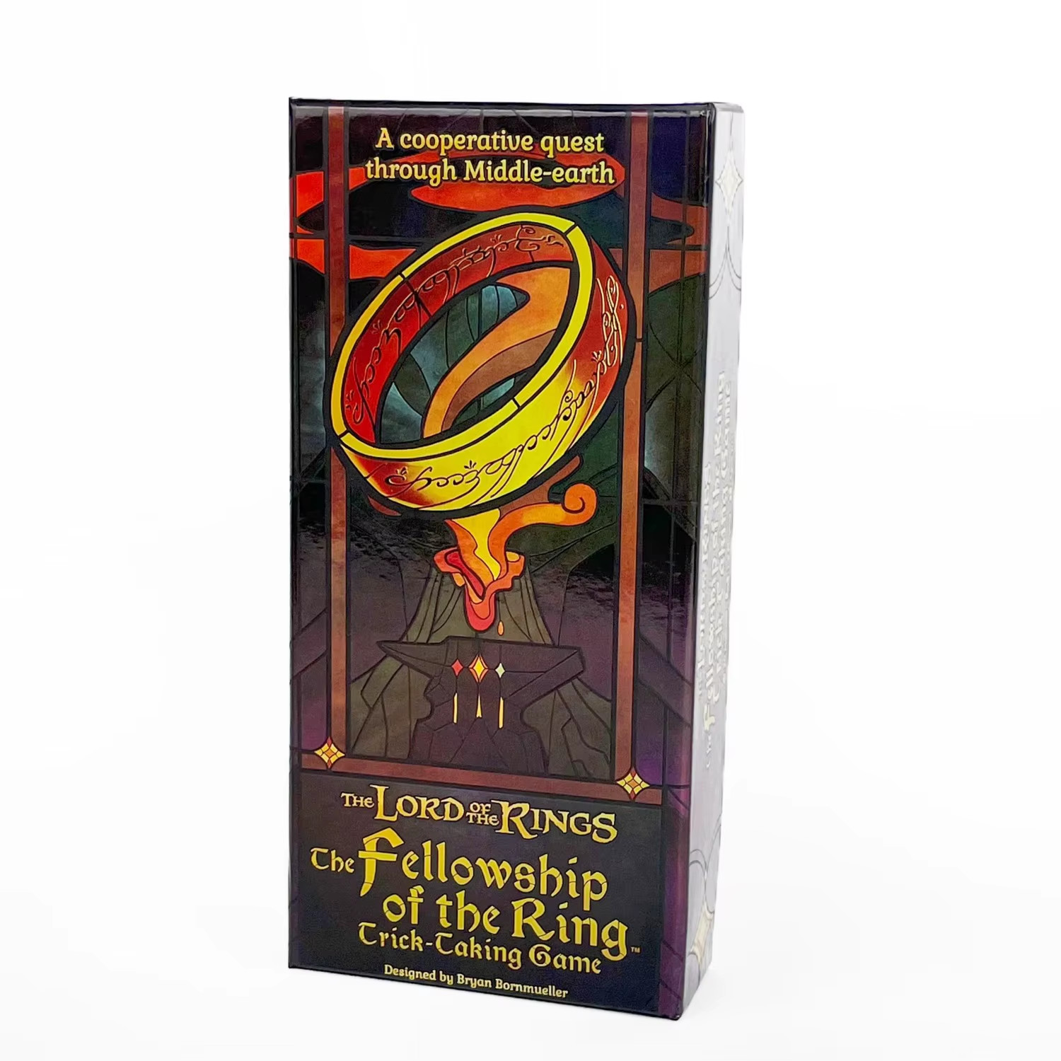 Fellowship of the Ring Trick-Taking Card Game Cooperative 1-4 Players Ages 14+