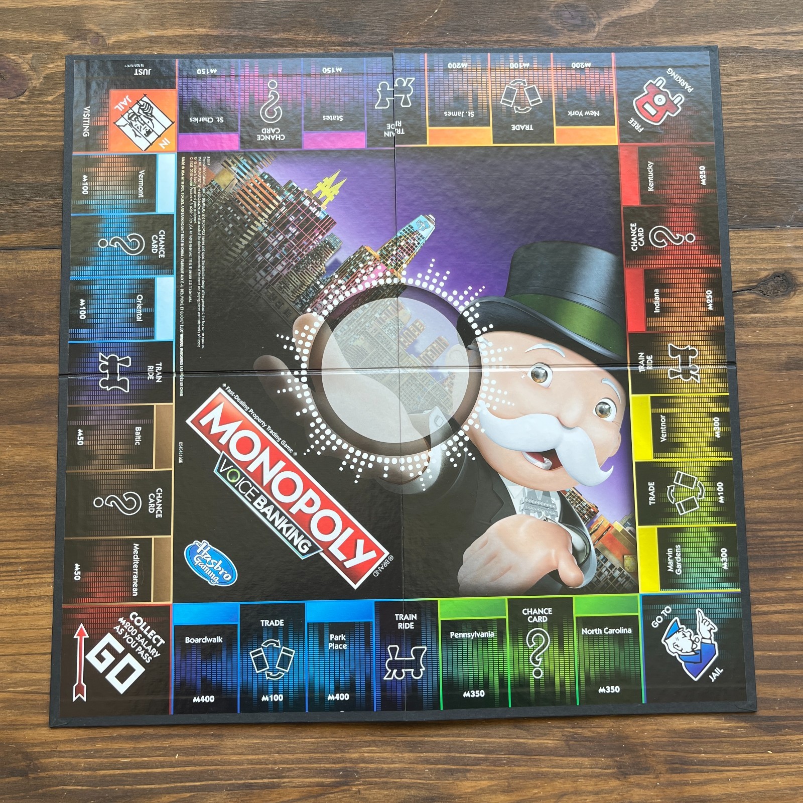 Monopoly Voice Banking Game Hasbro 2018 Electronic Tested Works Complete