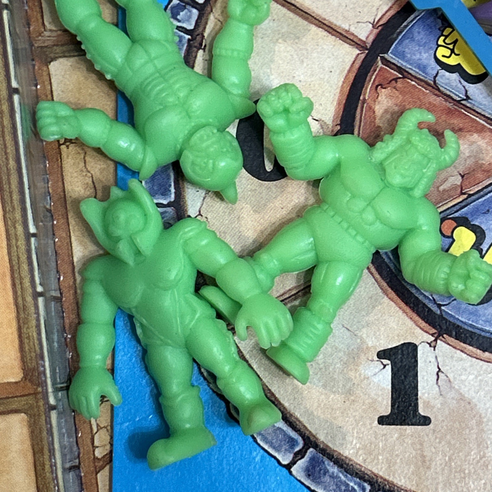 Vintage Mattel M.U.S.C.L.E Mega Match Game 1983 Arena Original Missing 1 Figure