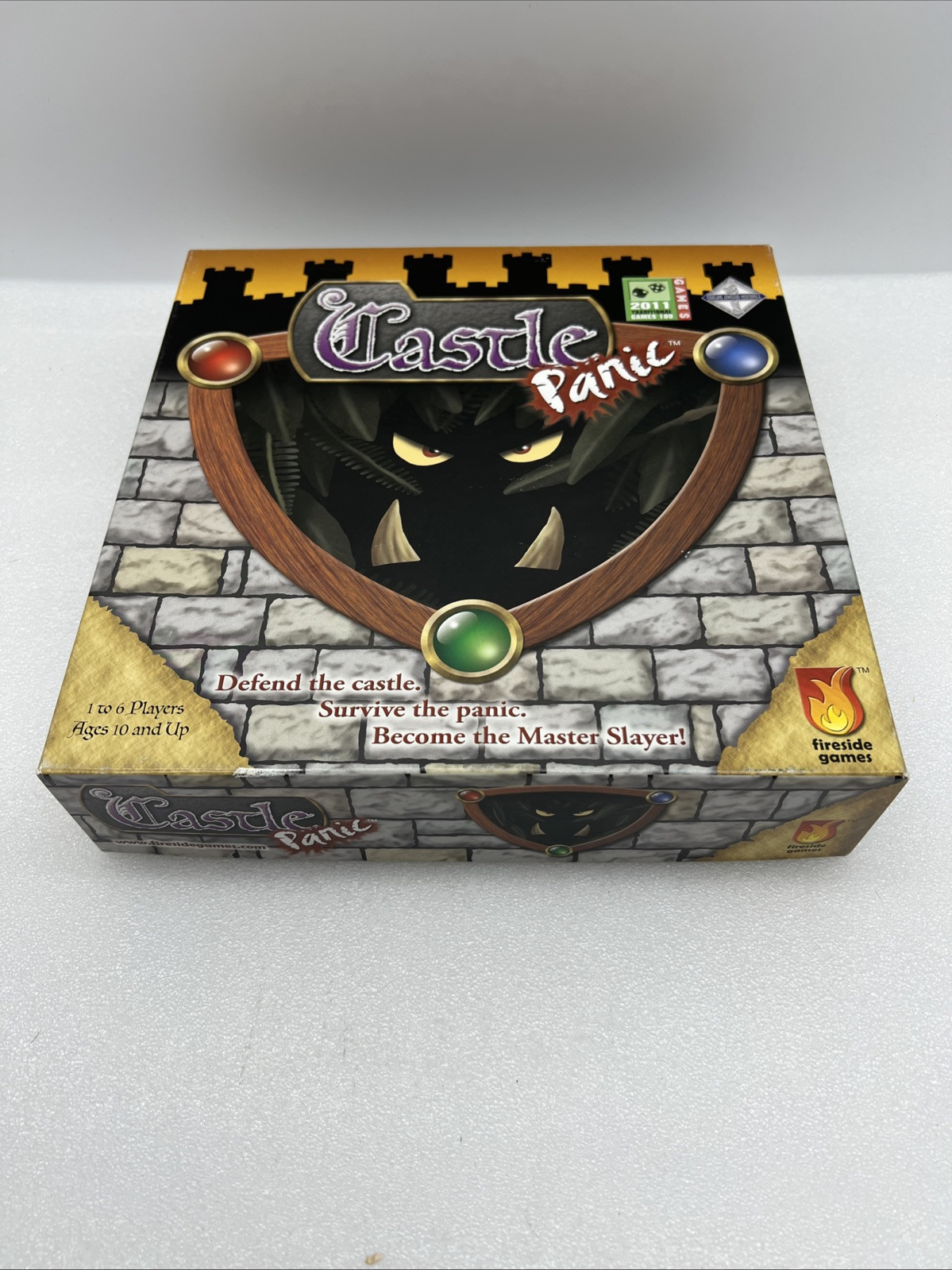 Castle Panic Board Game Fireside Games 100% Complete 2010 1st Ed