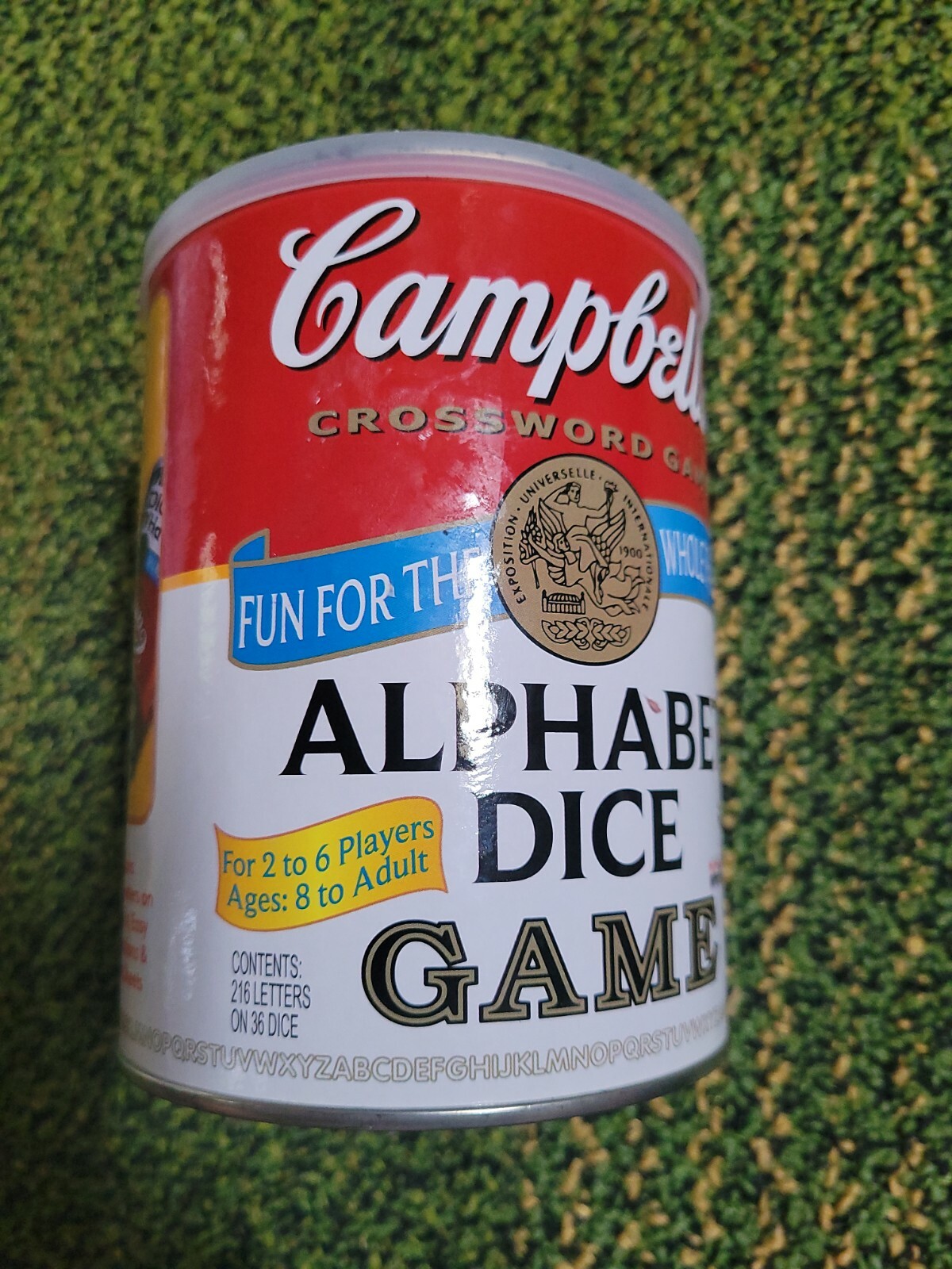 TDC Games Campbell’s Alphabet Dice Game