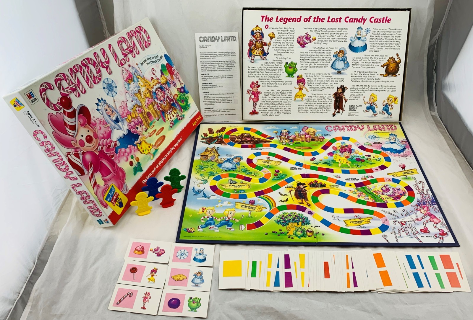 1999 Candy Land Board Game by Milton Bradley Complete Very Good Cond FREE SHIP