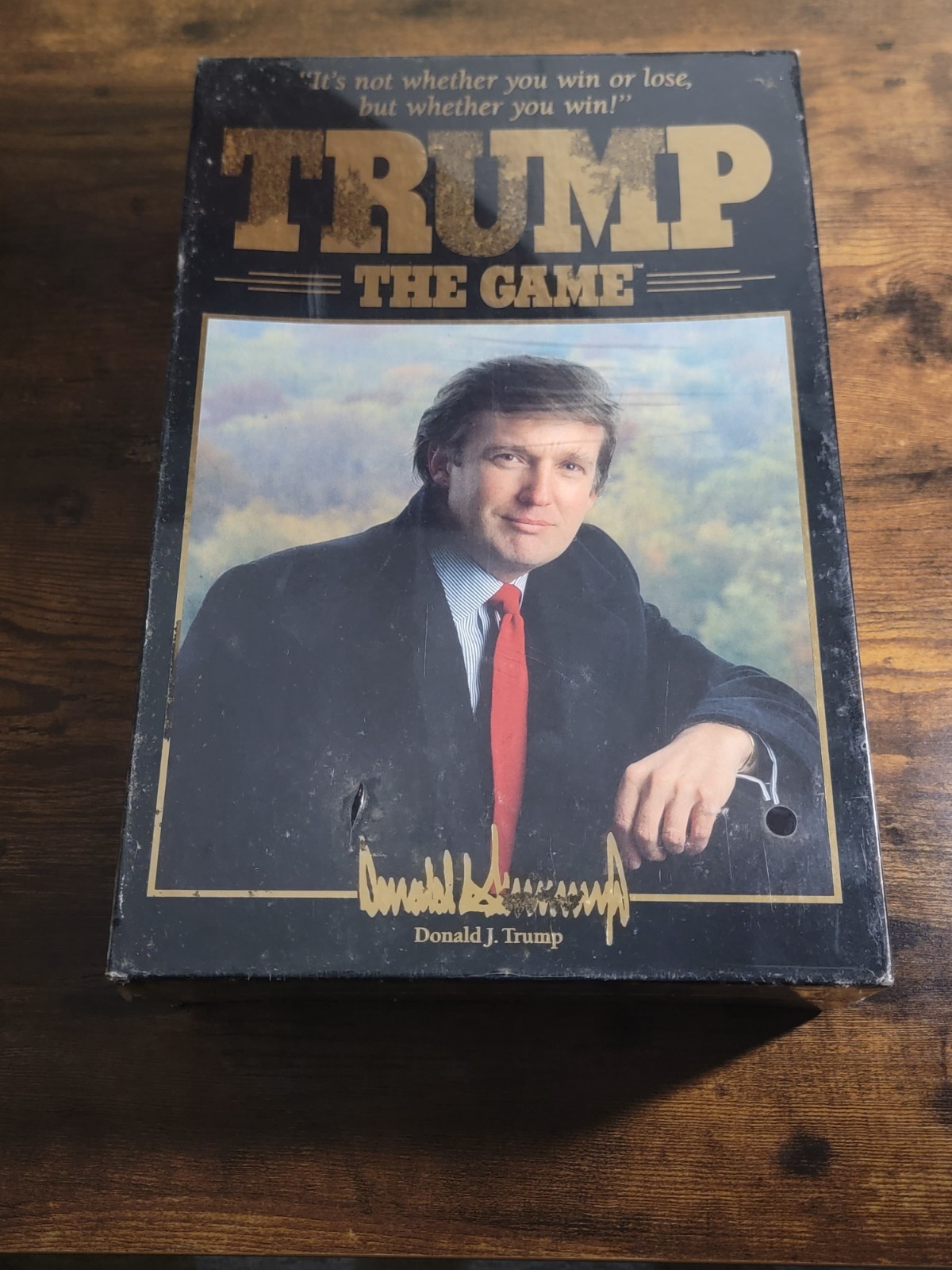 Vantage TRUMP The Game – Original Factory Sealed 1989 President Trump Board Game