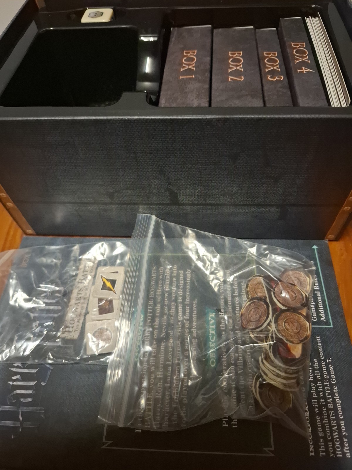 Harry Potter Hogwarts Battle The Monster Box of Monsters Card Game Complete