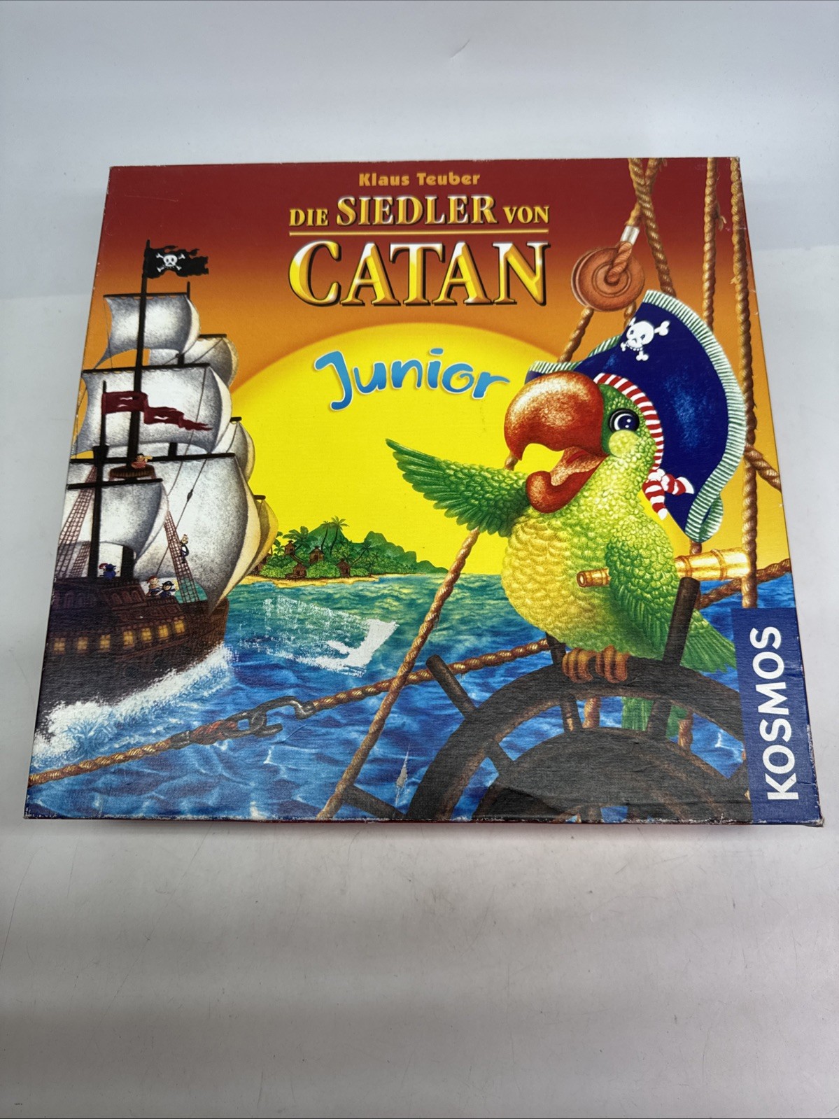 Brettspiel,Kinder,Die Siedler Von Catan Junior,gebraucht,Vintage,Komplett,Kosmos