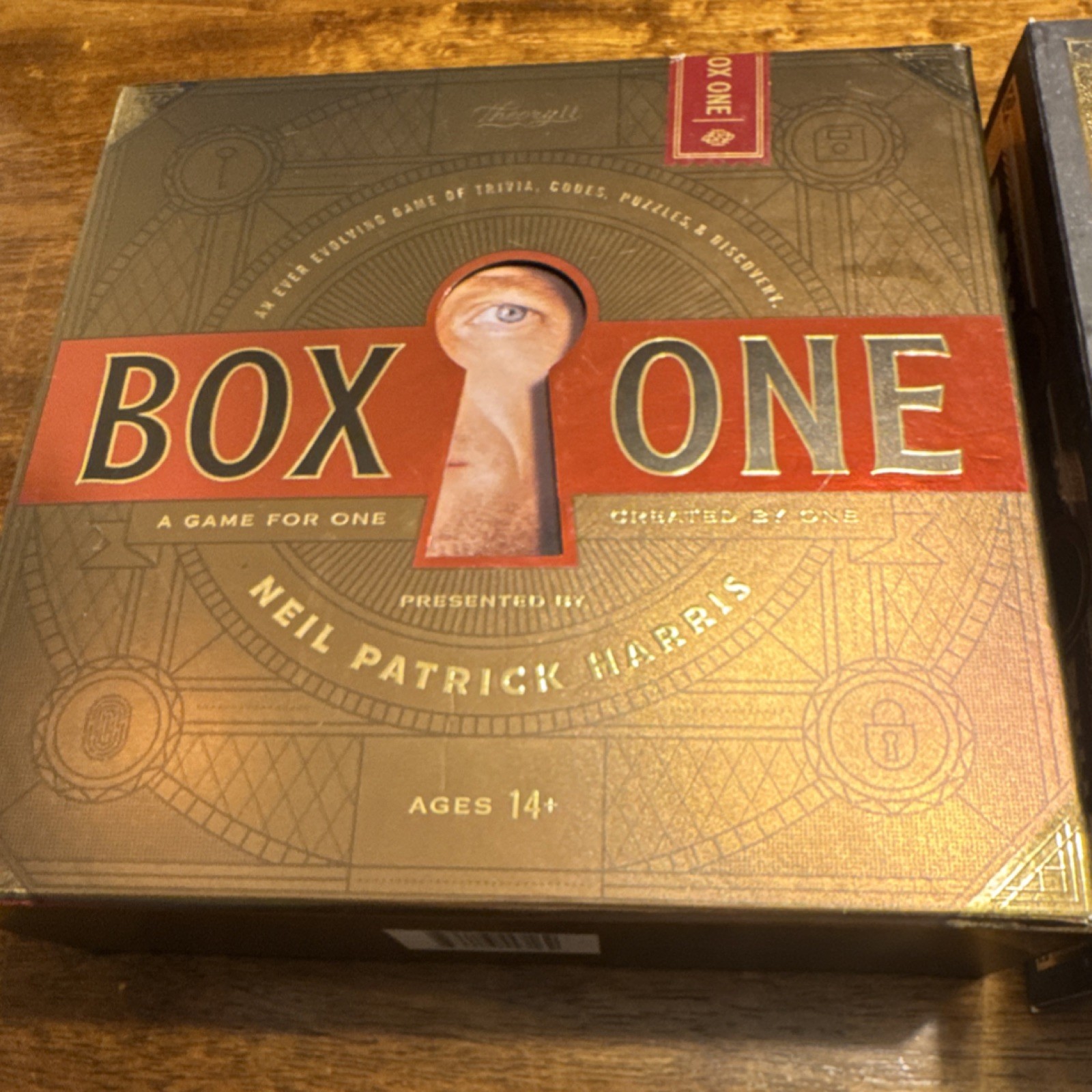 Theory11 Box One & Box Two Puzzle Game, Mystery, Ages 14+, 1 Player