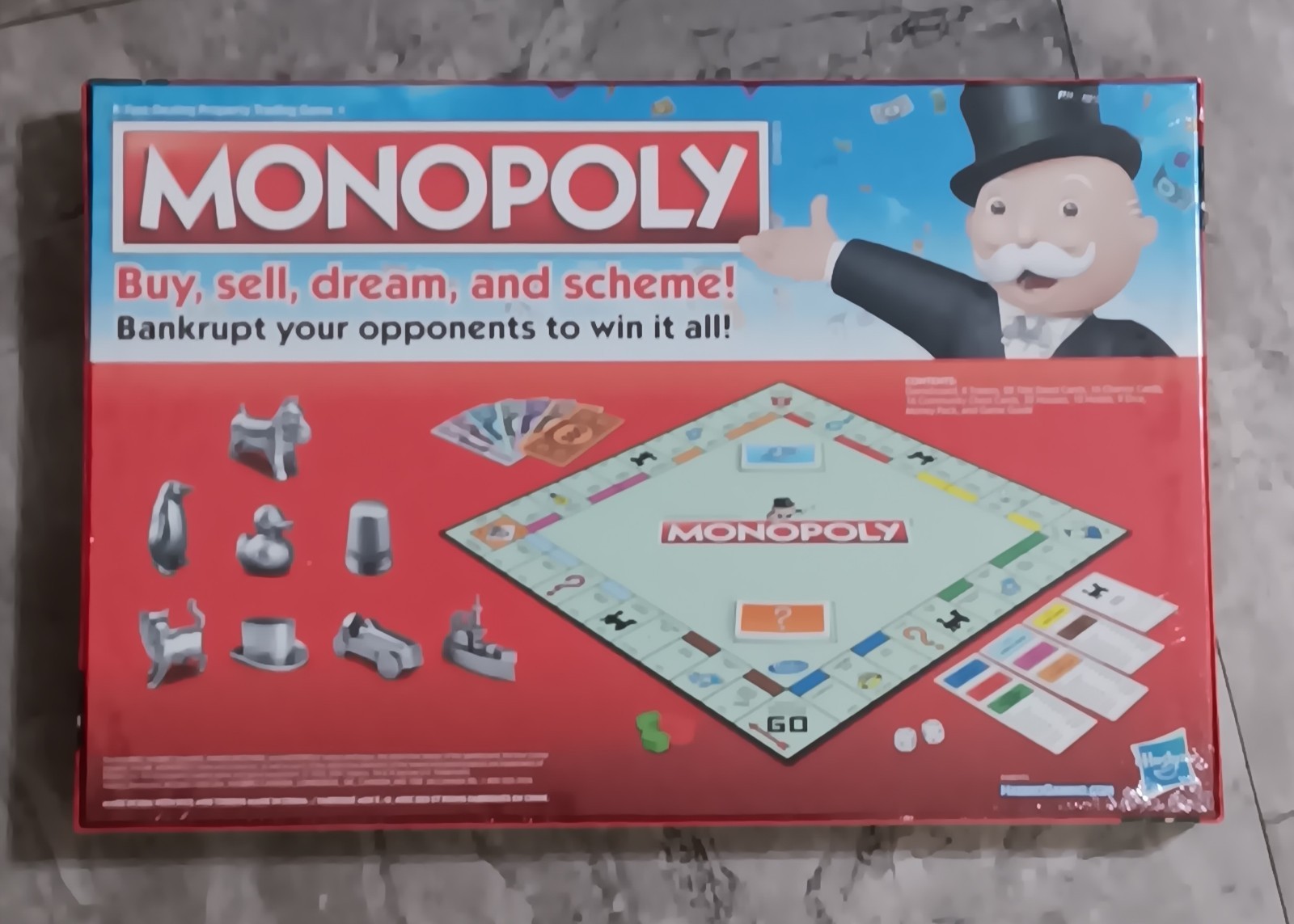 Hasbro Gaming Monopoly Board Game New Sealed