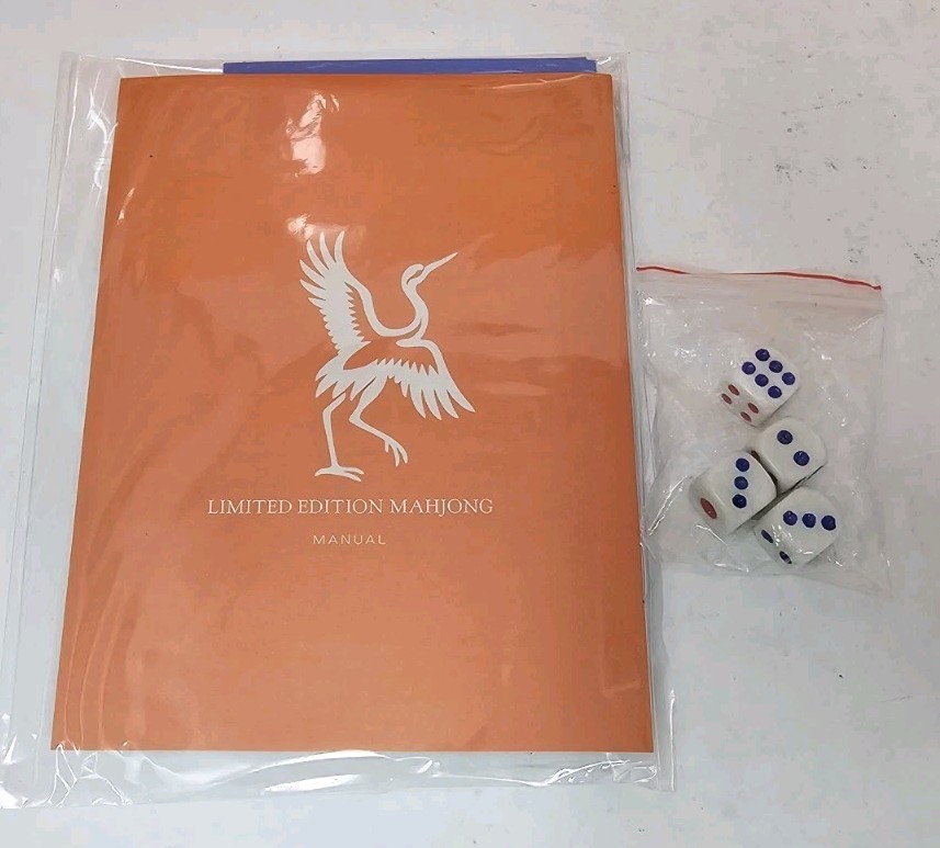 Maison Lude Mahjong Limited Edition 160 Tile Set Premium Mat