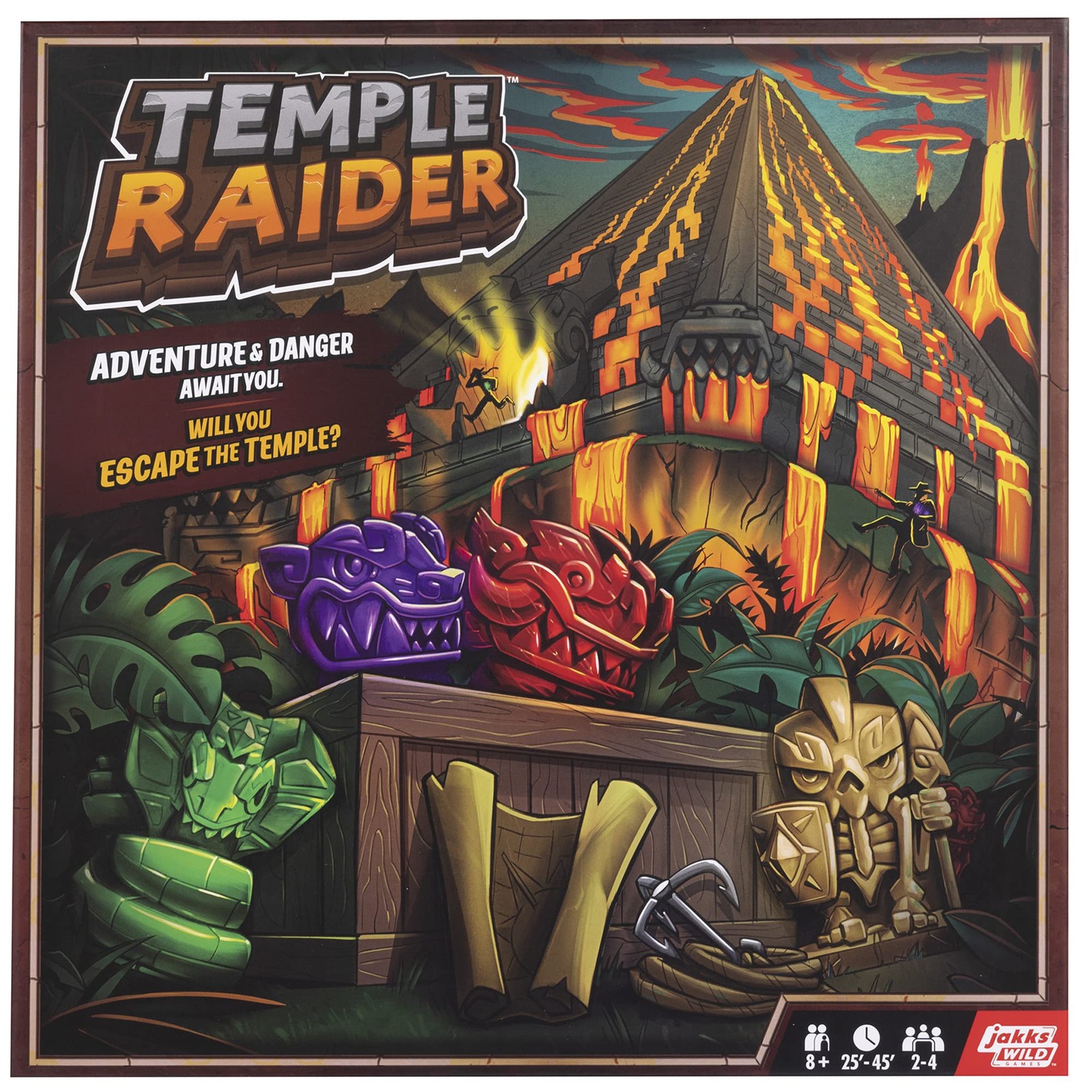 Temple Raider Board Game | | Strategy Board-Game | Family Dice Game for Adult…