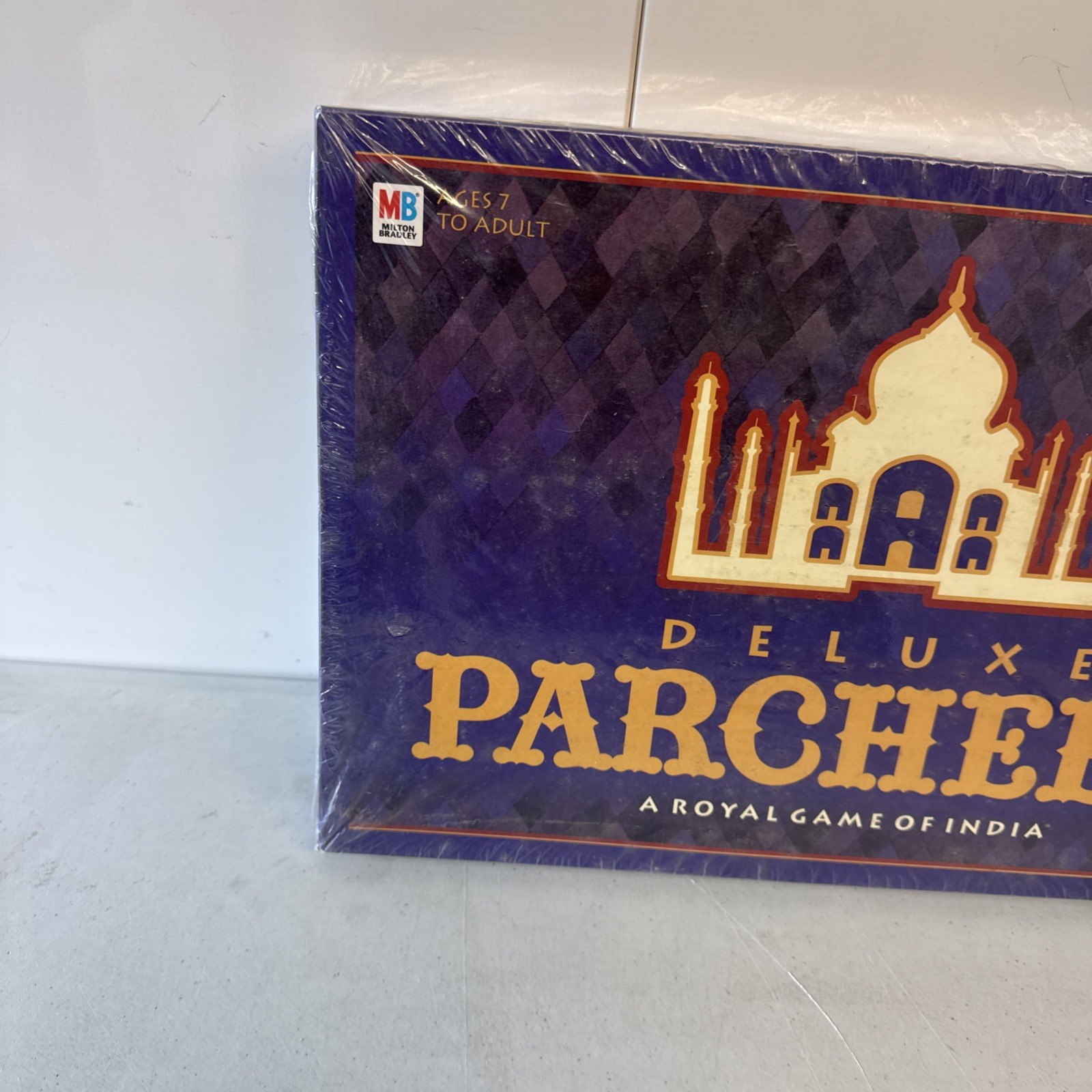Deluxe PARCHEESI by Milton Bradley 1999 Edition Royal India Game Vintage NEW