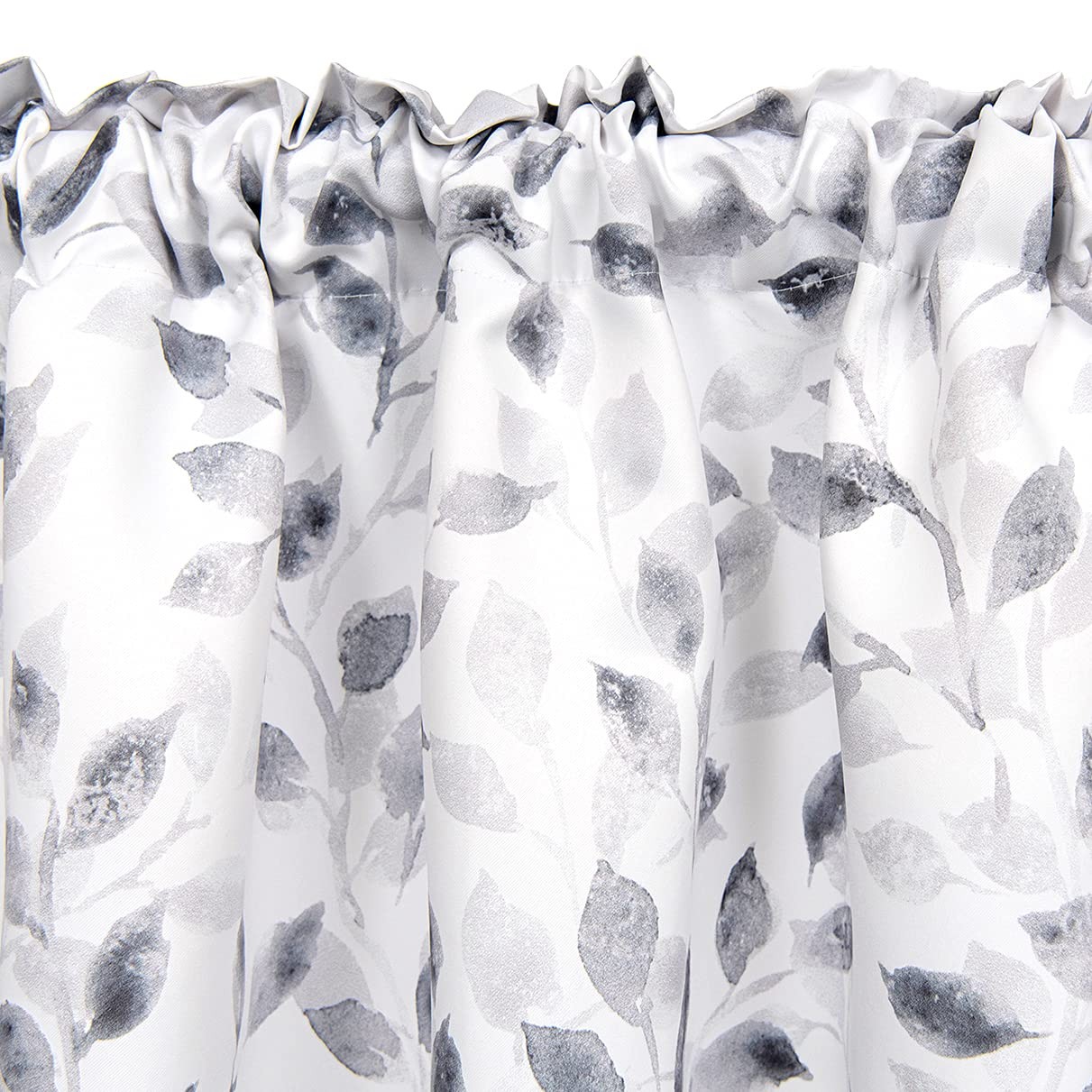 Inselnwald Gray and White Floral Printed 52″W x 14″L (Pack of 1), Grey