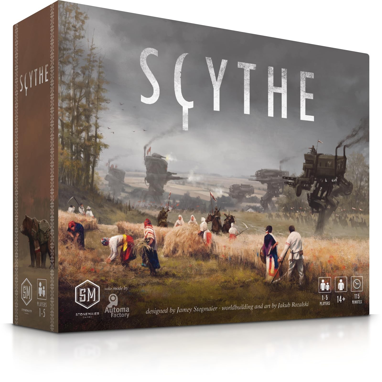 : Scythe (Base Game) by Jamey Stegmaier | an Engine-Building, Area Control St…
