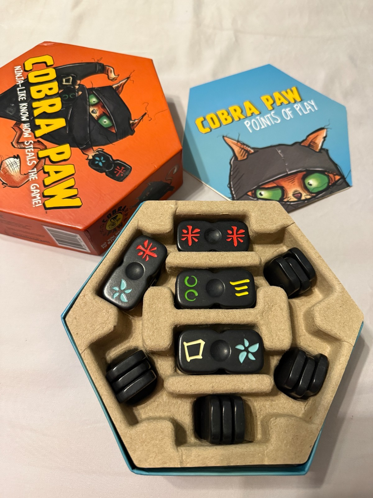 Cobra Paw Ninja Tile Game Bananagrams 2017 Complete Clean VG Ninja Like Know How