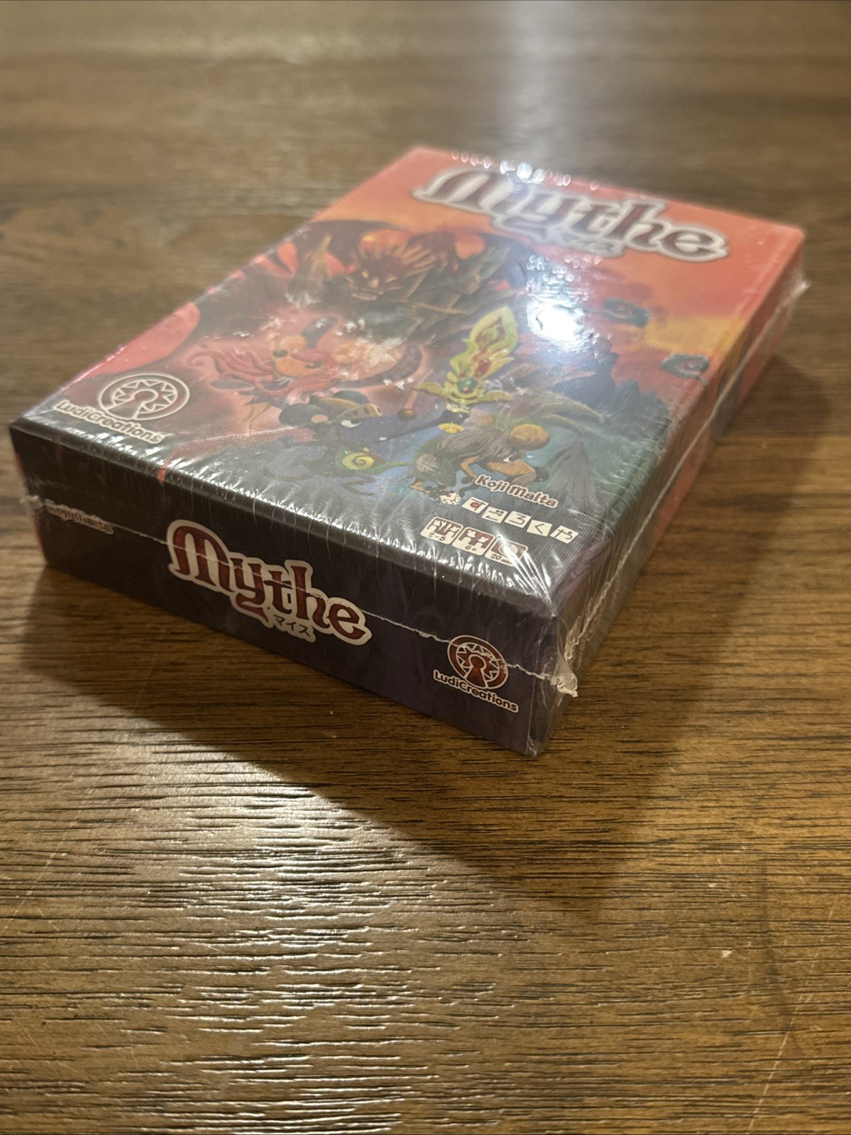 MYTHE Push Your Luck and Hand Management Board Game SEALED 2012 Ludi Creations